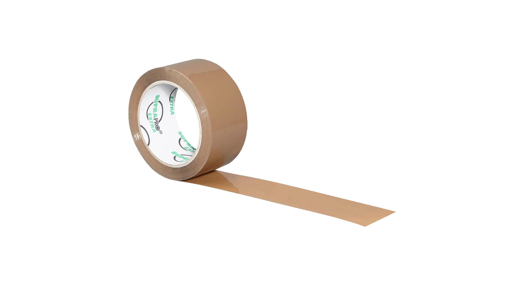 SUPRA Packband SUPRAPRO EXTRA  50 mm x 66 m (B x L) Polypropylen braun