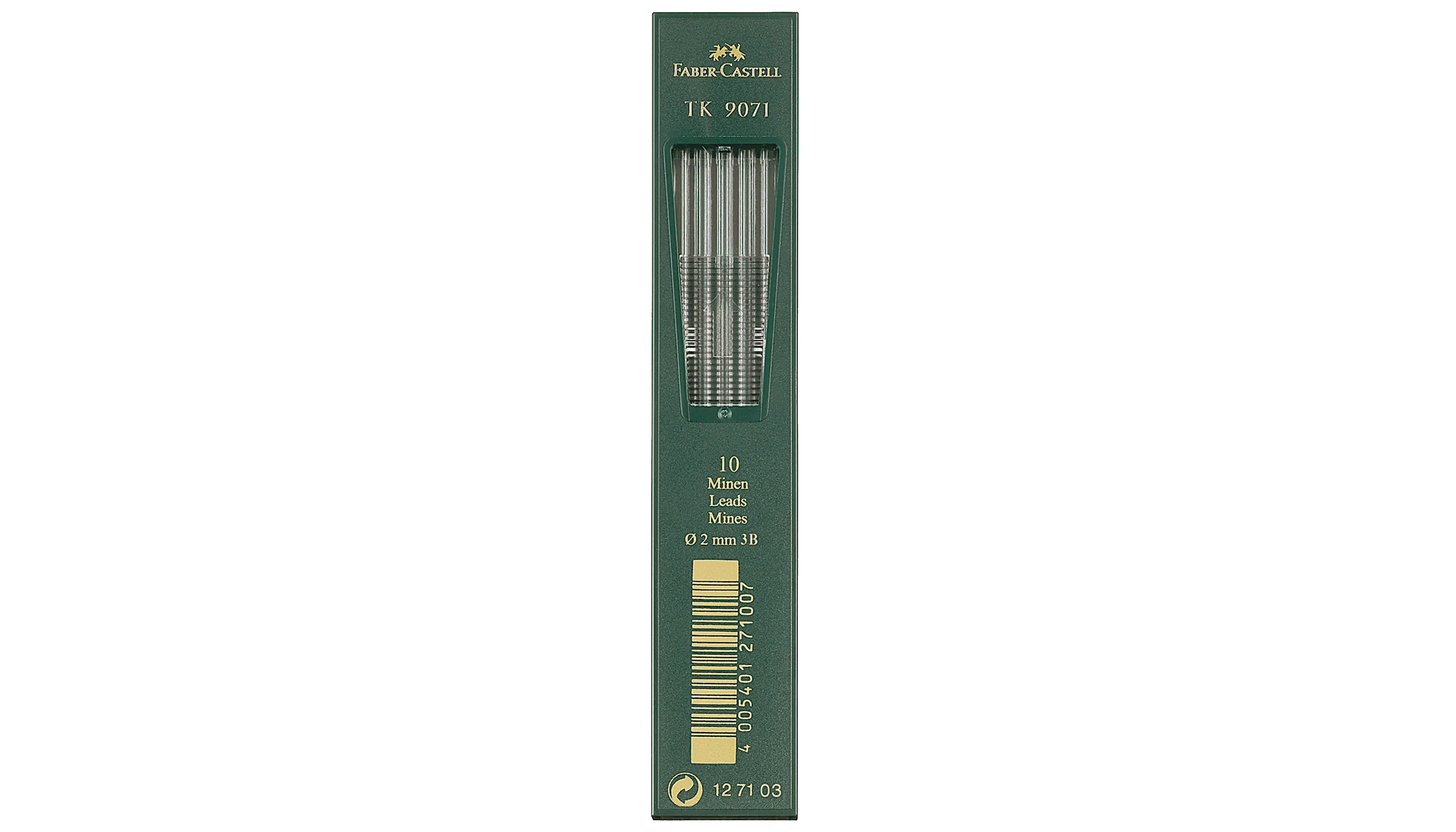 FABER-CASTELL Fallmine TK® 9071 2 mm 3B  10 Stück/Pack