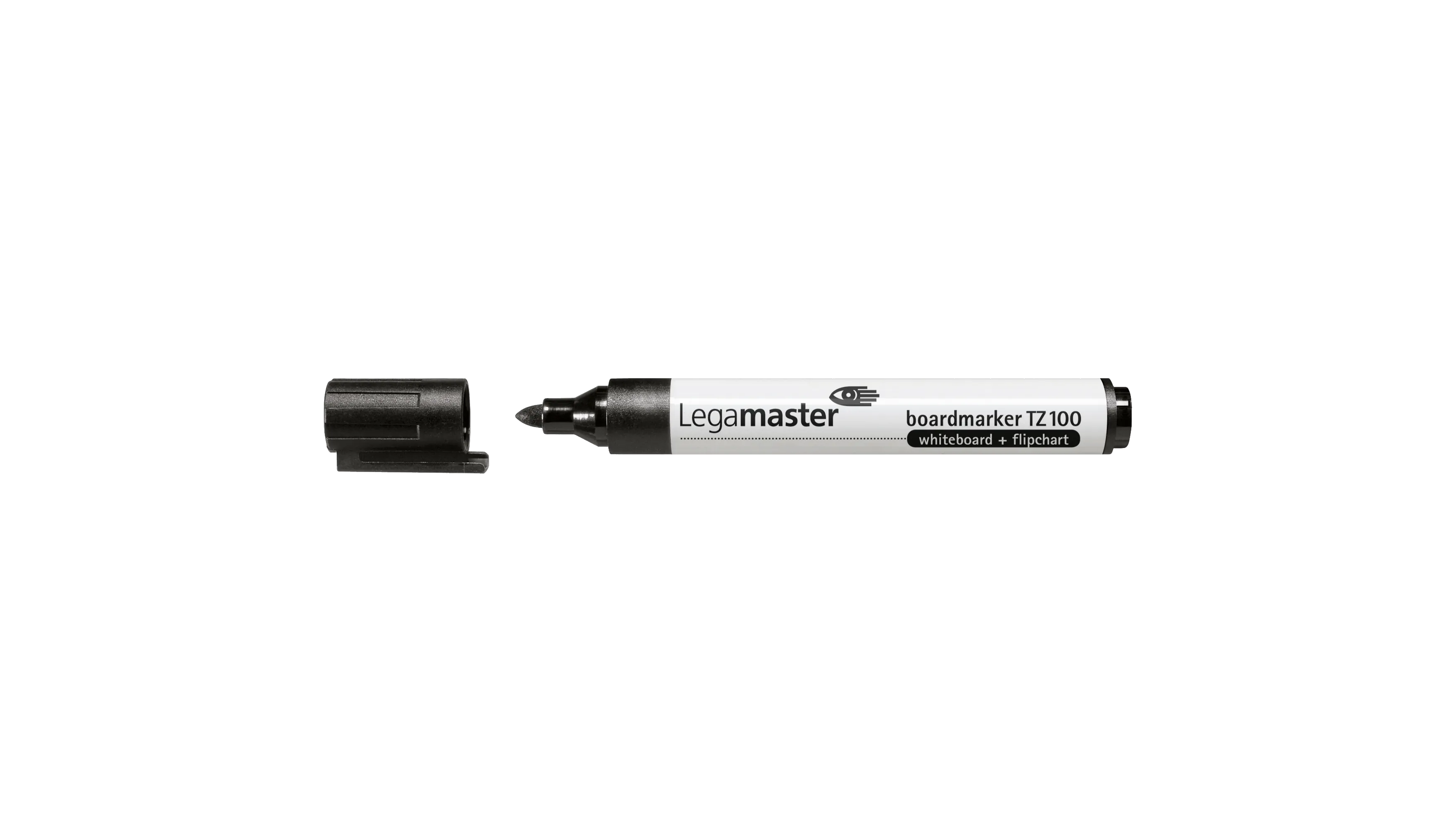 LEGAMASTER Whiteboard-/Flipchartmarker TZ 100 1,5-3 mm schwarz