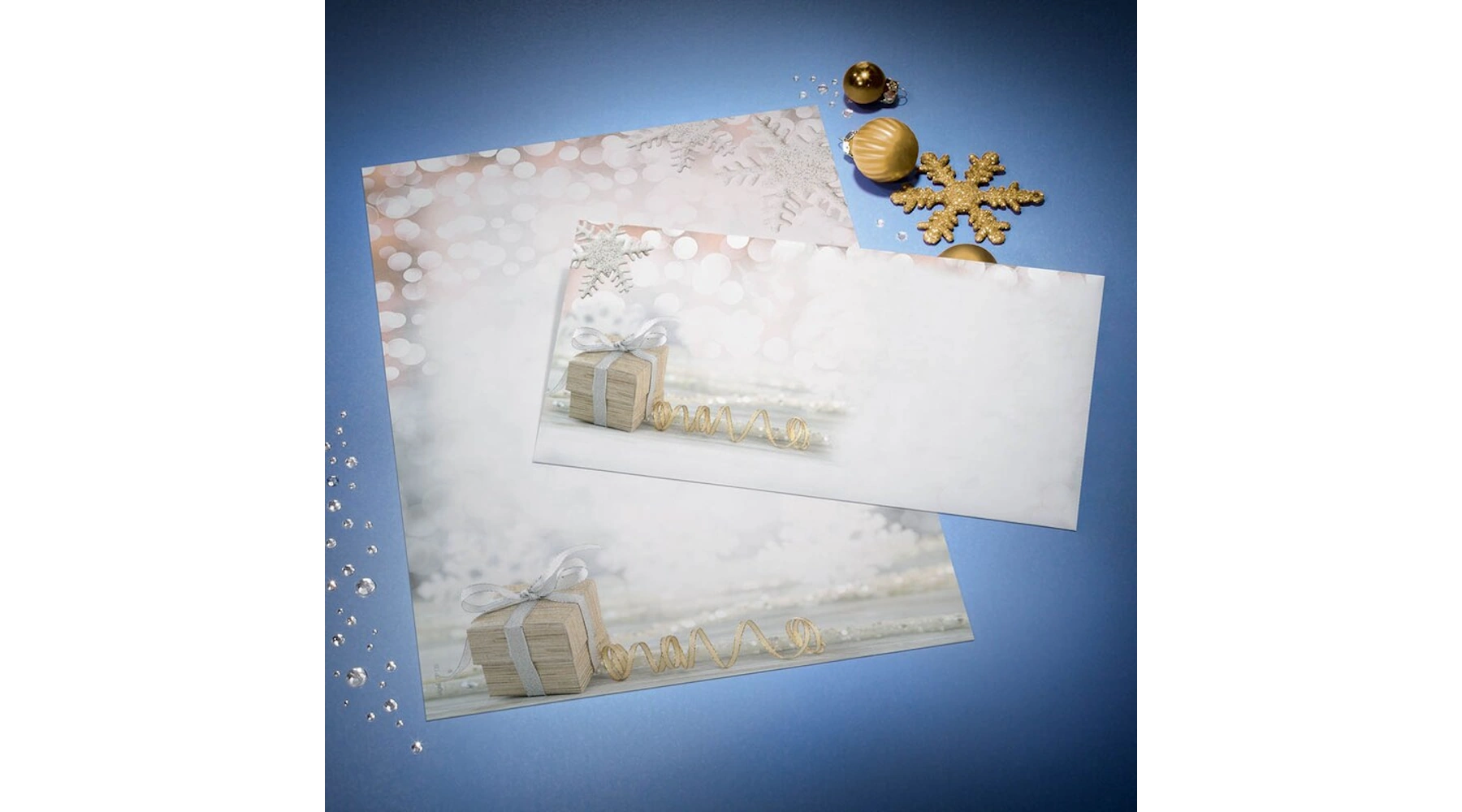 SIGEL Weihnachtsbriefpapier Christmas Surprise DIN A4 90 g/m² 100 Blatt/Pack