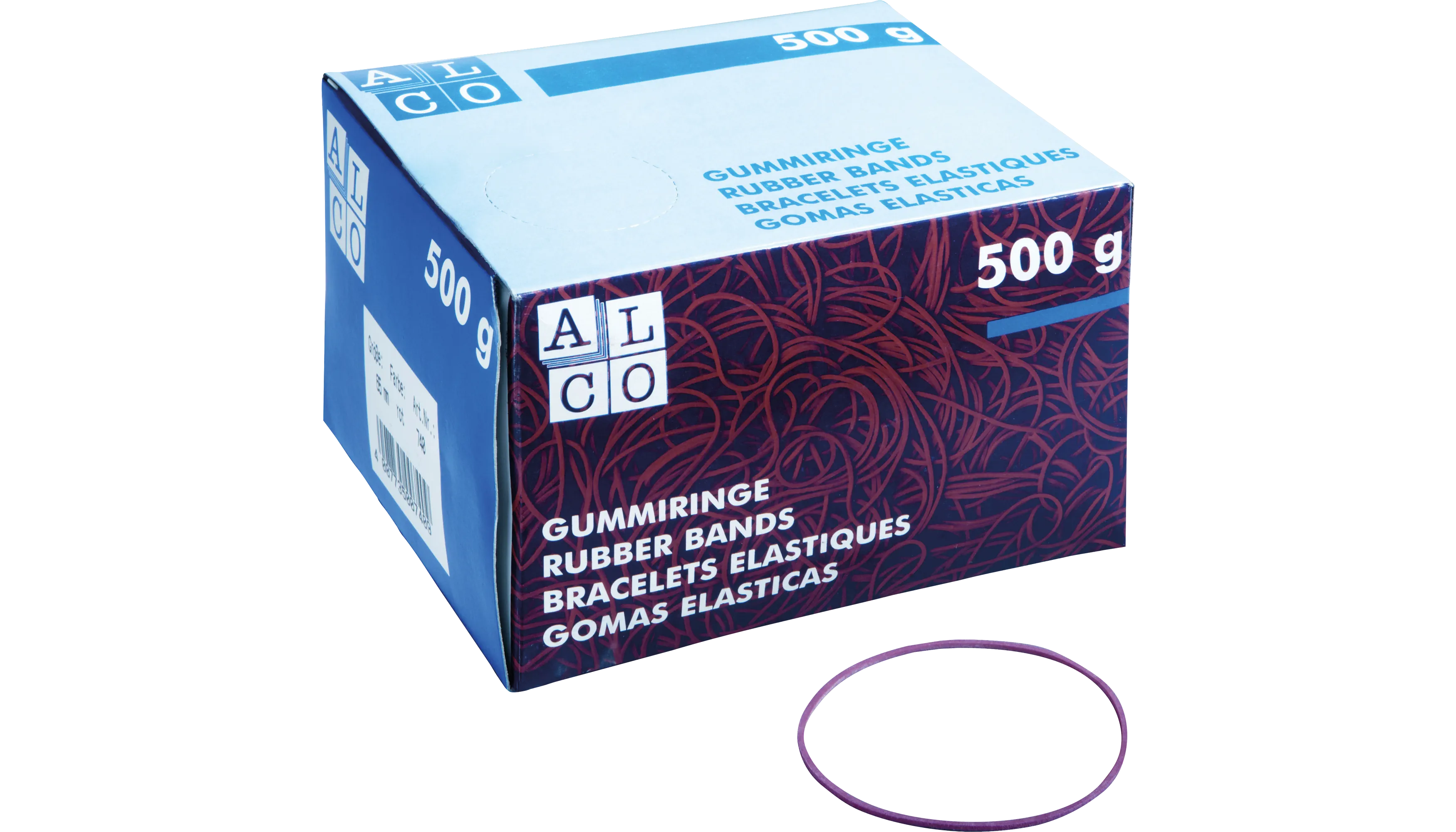 ALCO Gummiring 40 mm rot 1Pa=500g 