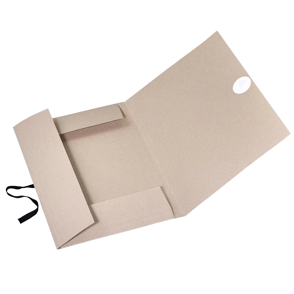 FOLIA Zeichenmappe DIN A3 31,5 x 44,0 cm (B x H) grau Schnürband