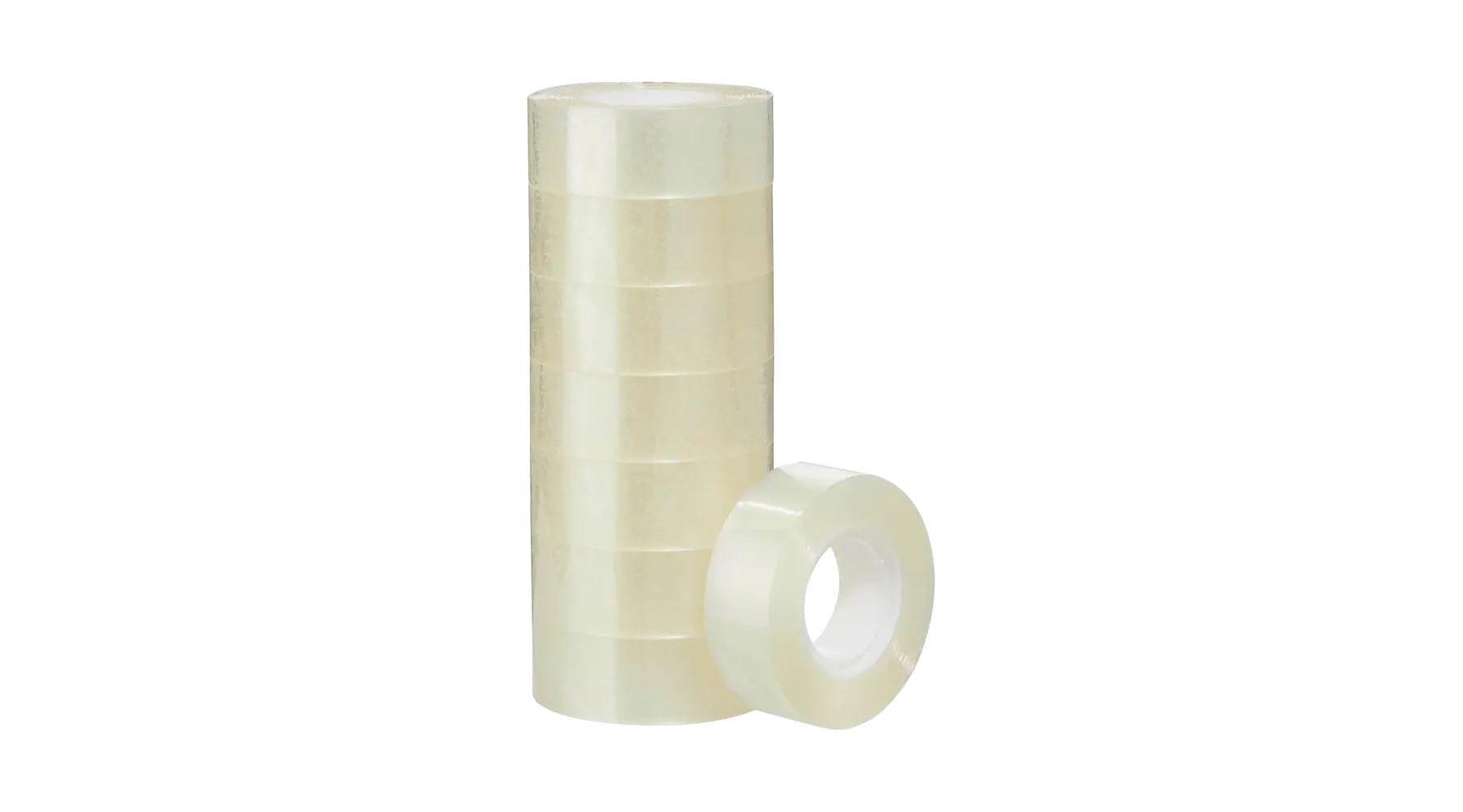 Klebefilm 19 mm x 33 m (B x L) 8 Rollen/Pack transparent 