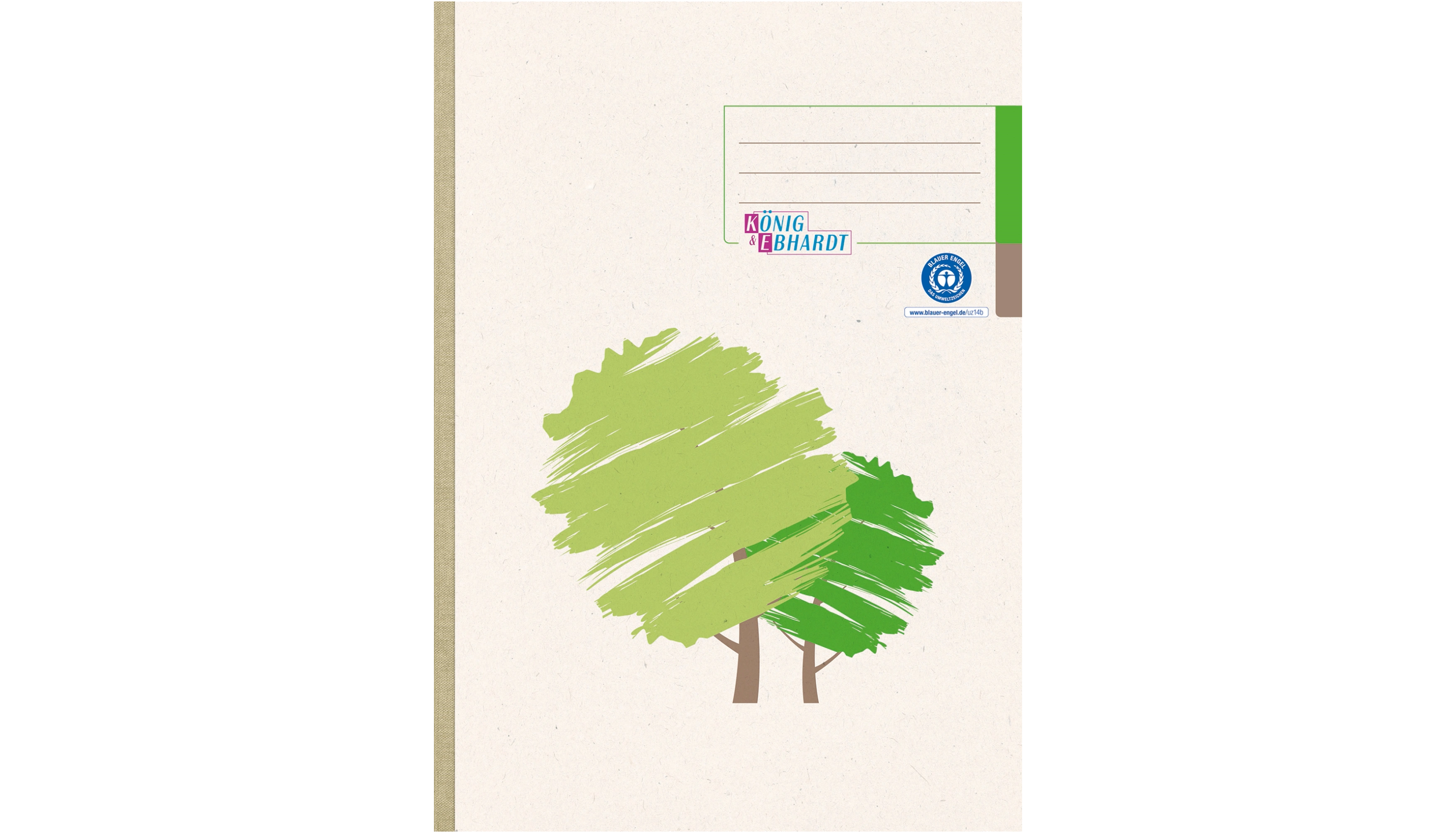 KÖNIG & EBHARDT Kladde DIN A4 kariert 70 g/m²  96 Blatt weiß KÖNIG & EBHARDT Kladde DIN A4 kariert 70 g/m²  96 Blatt weiß