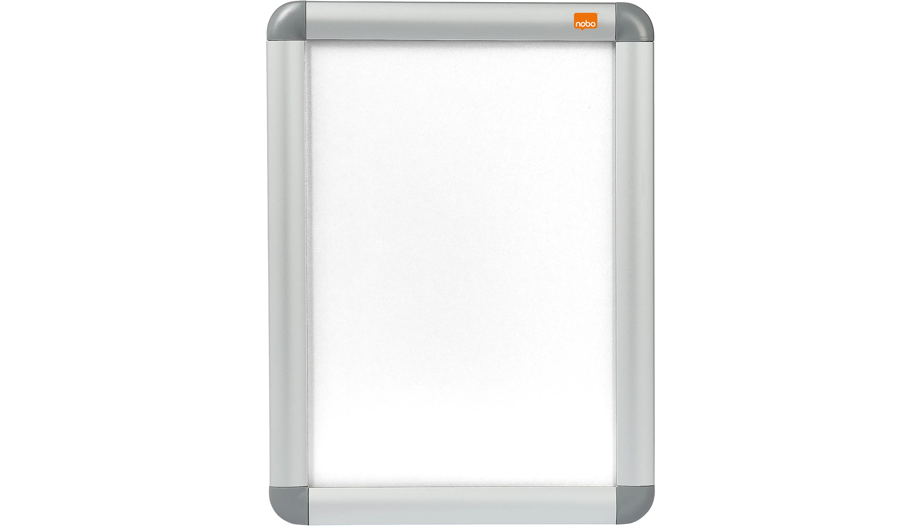 NOBO® Bilderwechselrahmen DIN A4 Aluminium silber 25 x 34 x 1,3 cm (B x H x T)