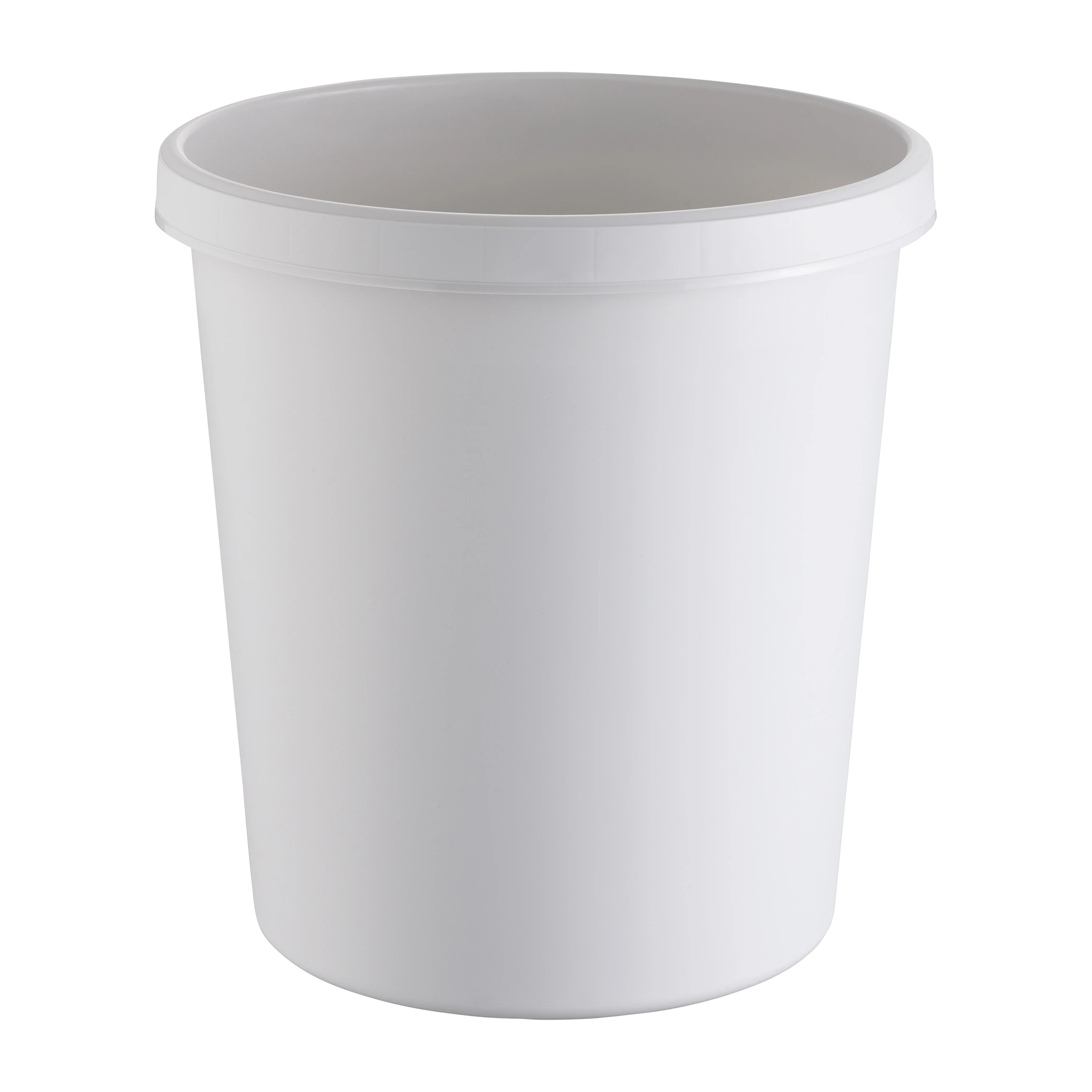 HELIT Papierkorb 35 x 40,5 cm 30 Liter rund lichtgrau  Polyethylen HELIT Papierkorb 35 x 40,5 cm 30 Liter rund lichtgrau  Polyethylen