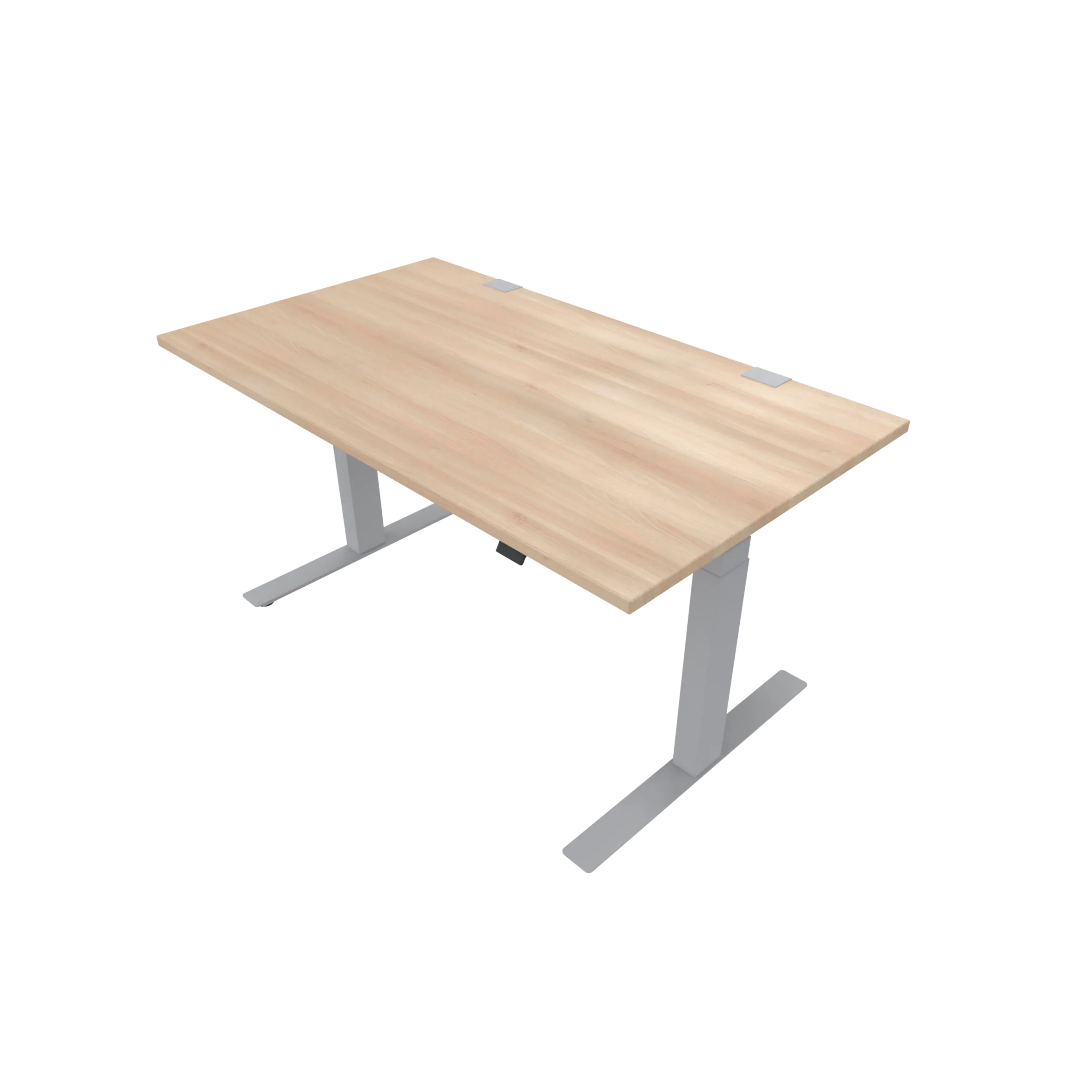 ACTIVE.T Motortisch 1400x800mm Akazie Aluminium