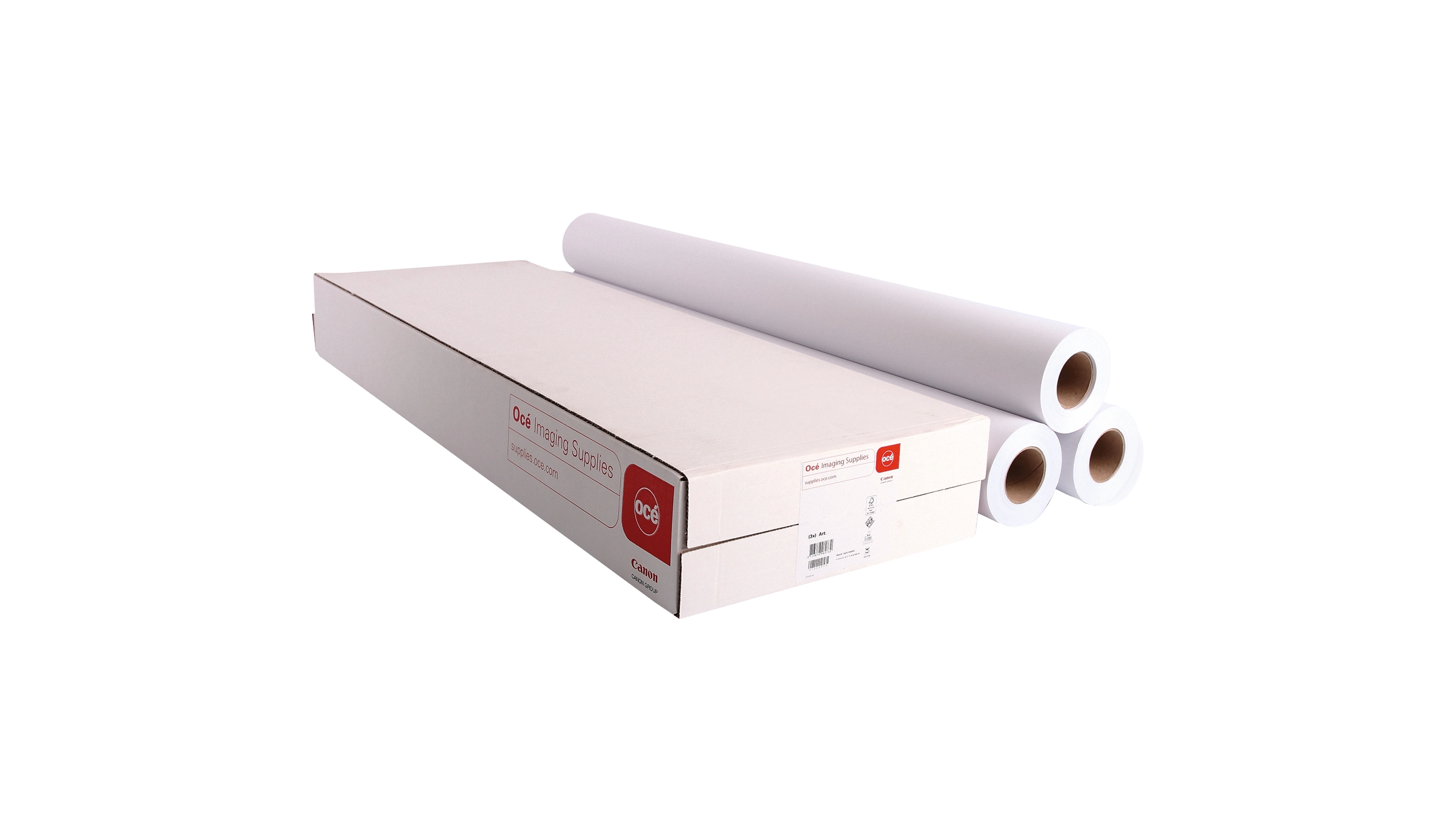 CANON Plotterpapier IJM021N CAD 914 mm x 50 m (B x L) 90 g/m² 3 Rollen/Pack