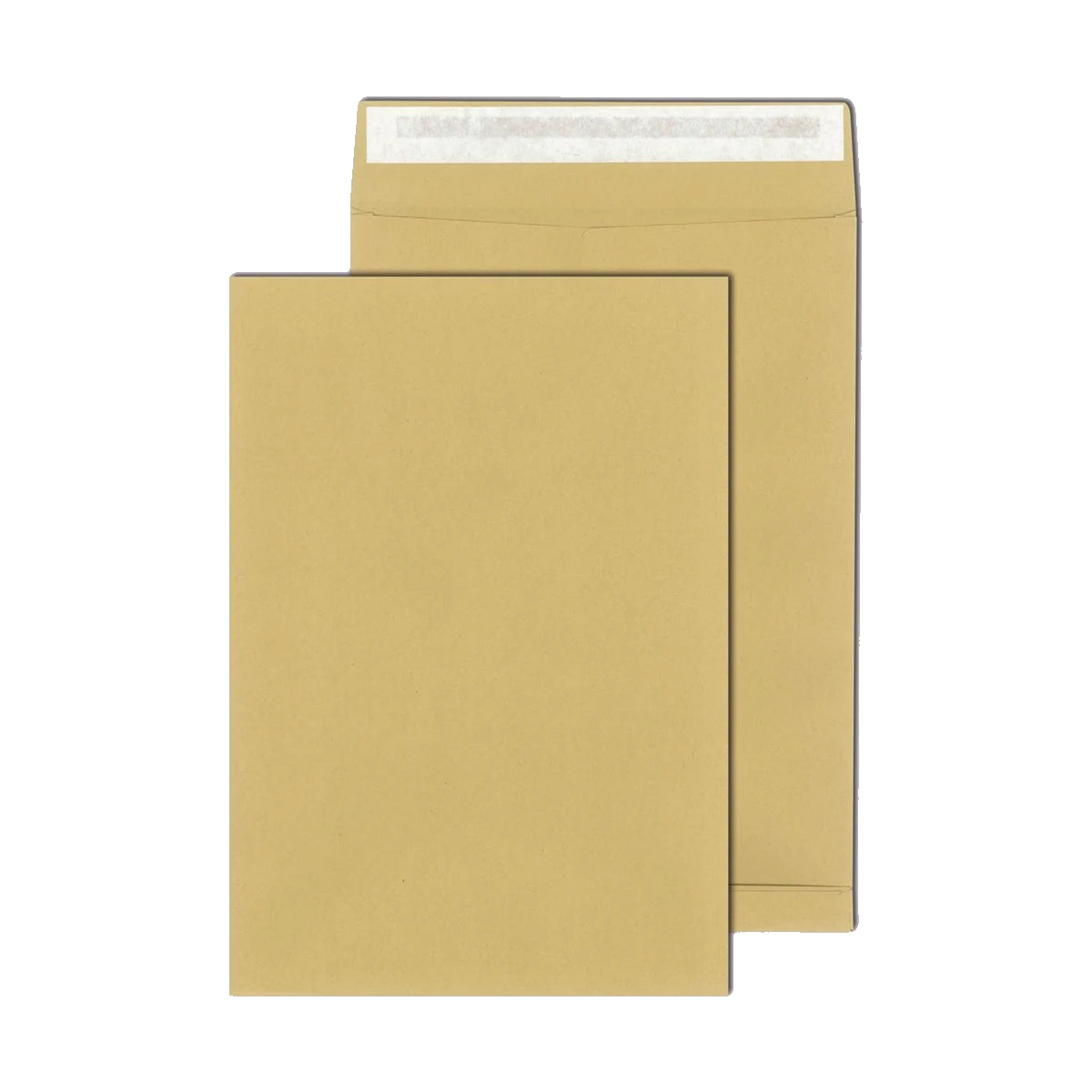 MAILmedia Faltenversandtaschen B4 ohne Fenster mit 20 mm Falte 130 g/m²  braun 100 Stück/Pack