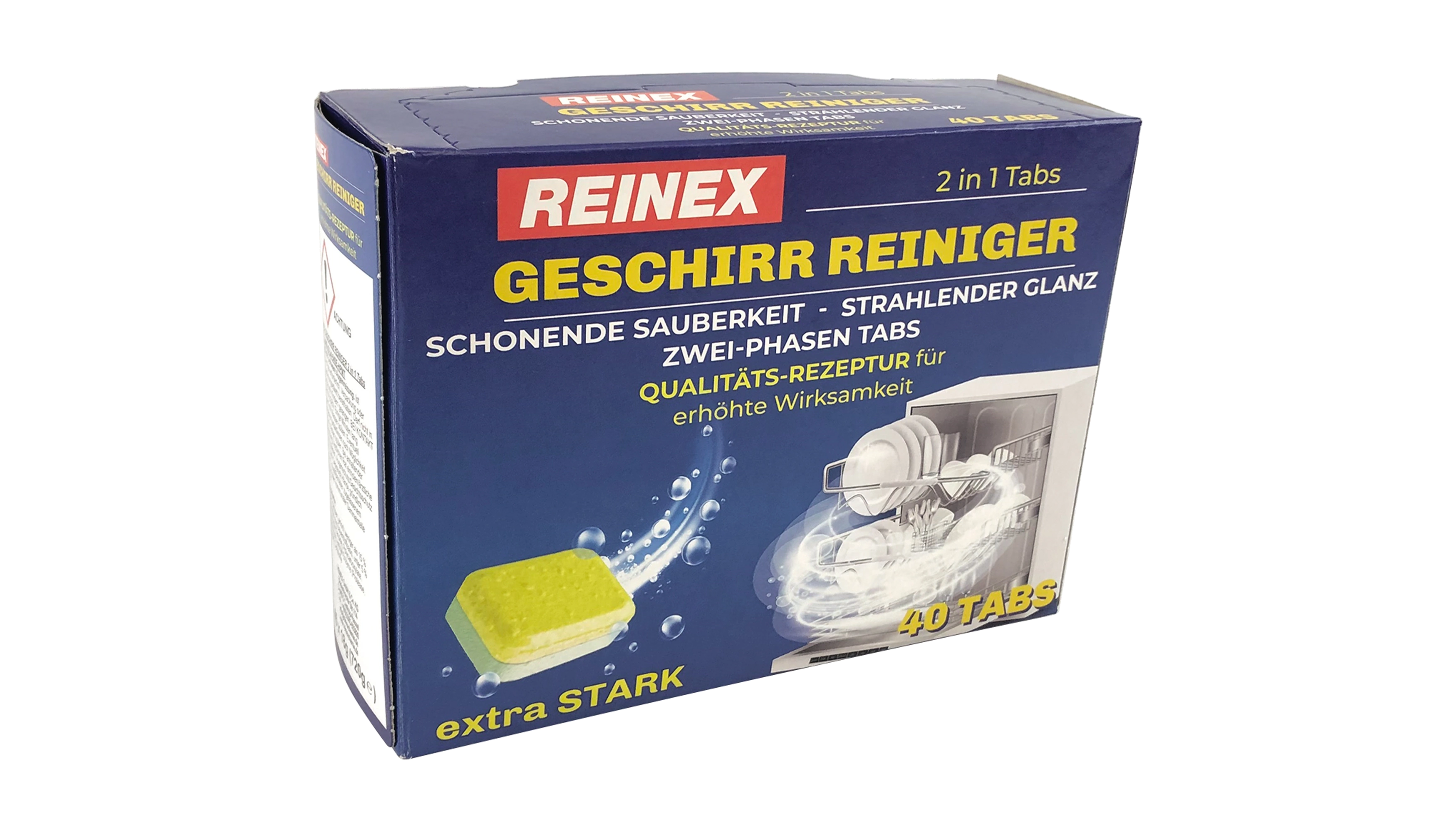 REINEX Spülmaschinentabs 40 Stück/Pack 