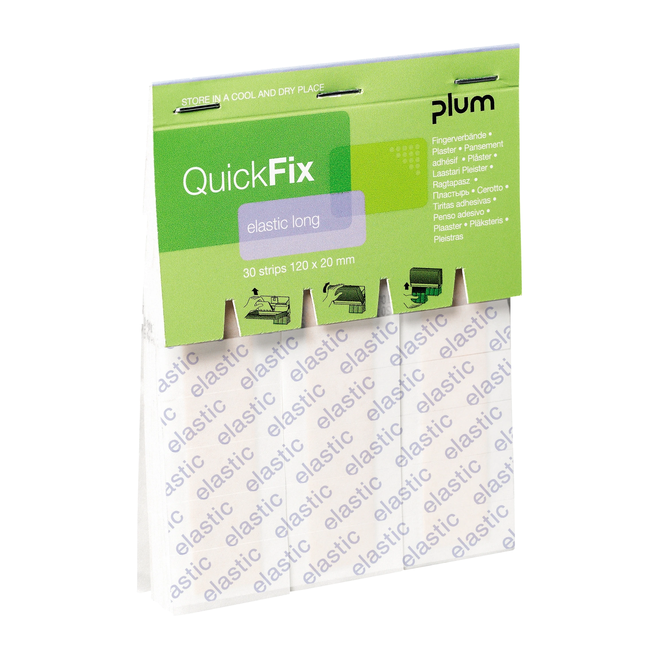 QUICK FIX Nachfüllset Pflasterspender 30 St./Pack. 