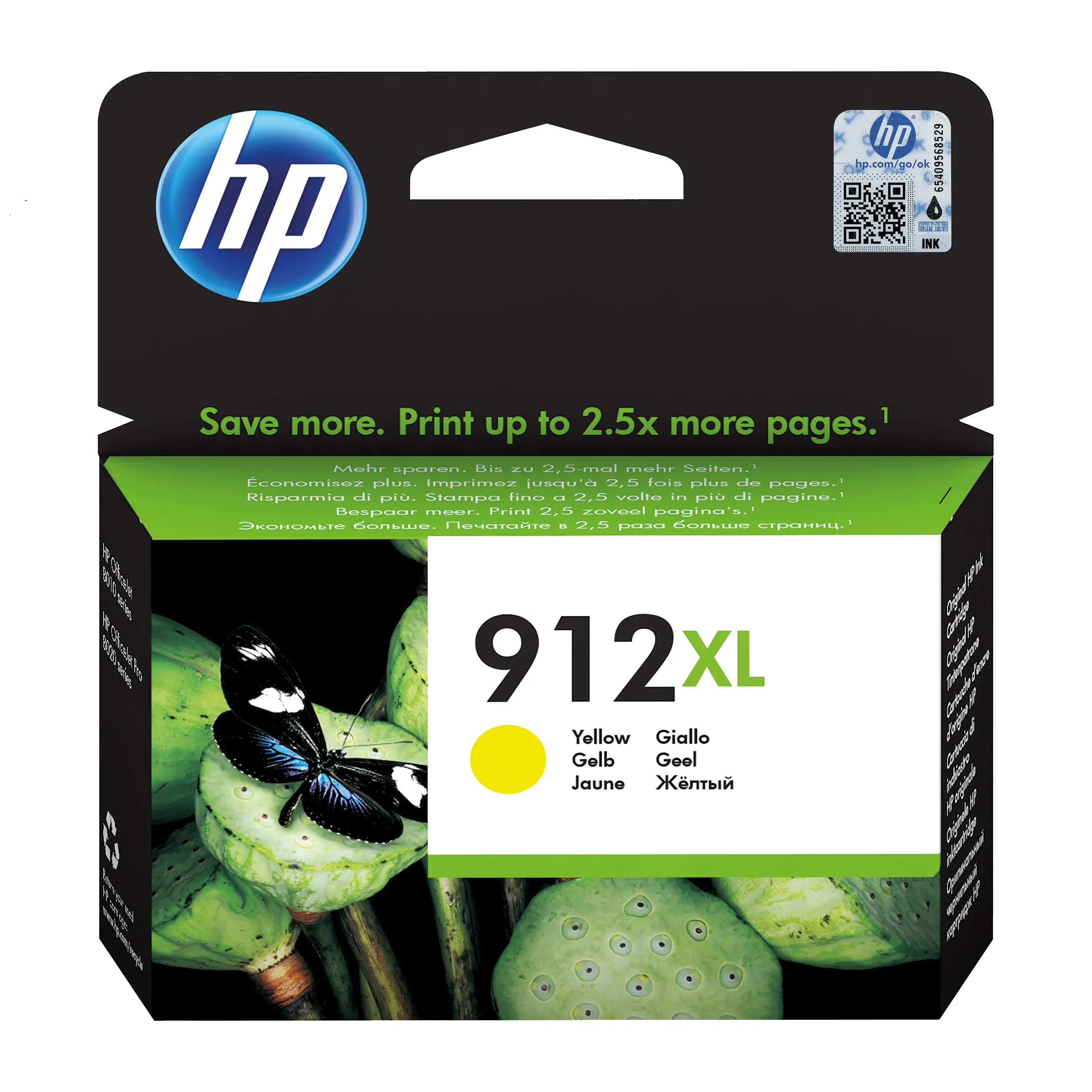 HP Tintenpatrone 912XL gelb 825 Seiten