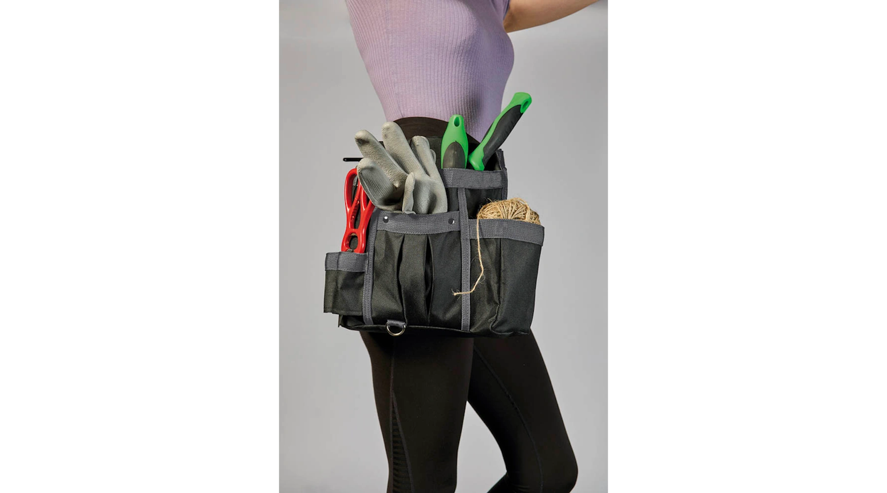 VELOFLEX Tool Bag L 6902080 Werkzeug-Gürteltasche Polyester schwarz/grau