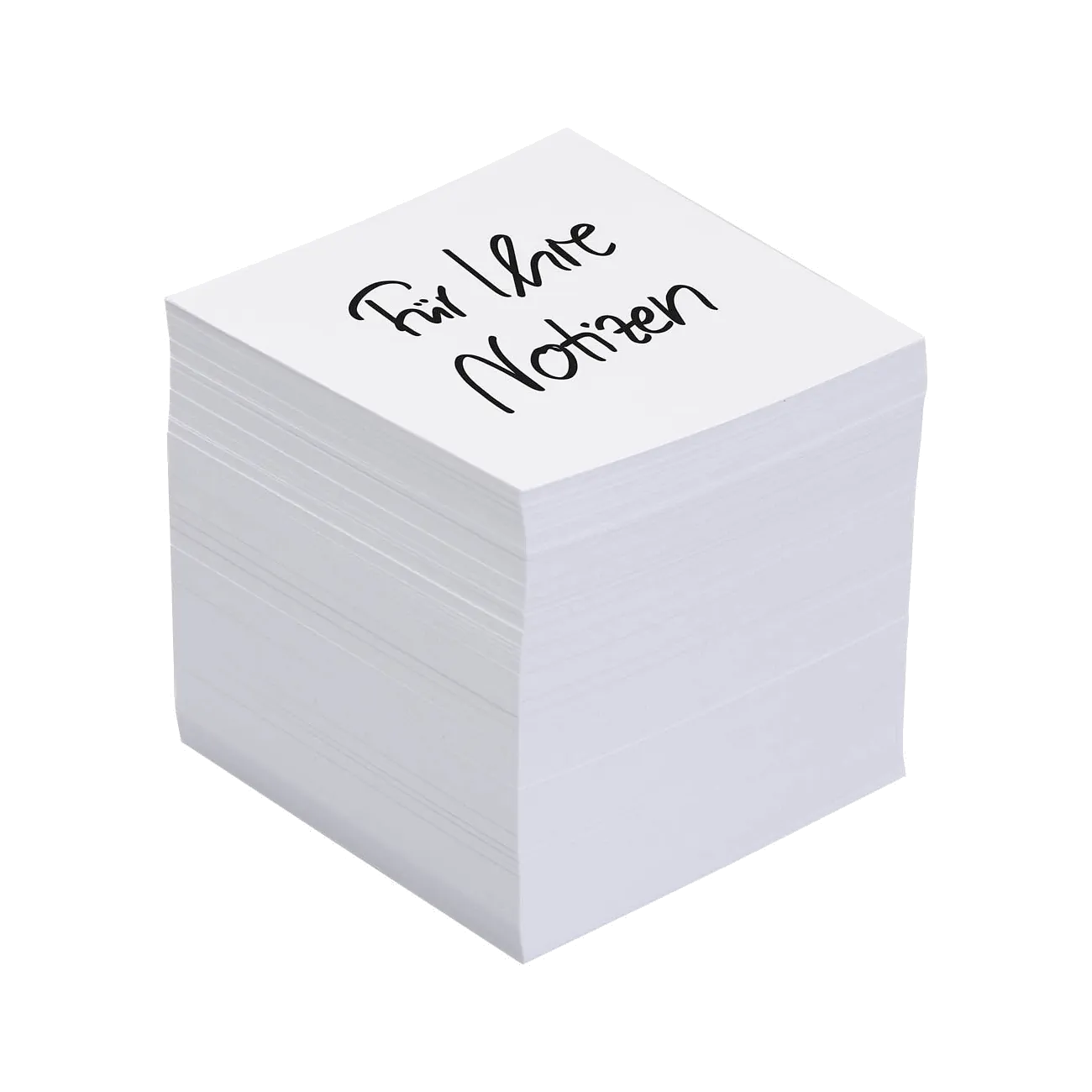 FOLIA Notizzettel 9,0 x 9,0 cm weiß 700 Blatt/Pack keine Leimung FOLIA Notizzettel 9,0 x 9,0 cm weiß 700 Blatt/Pack keine Leimung