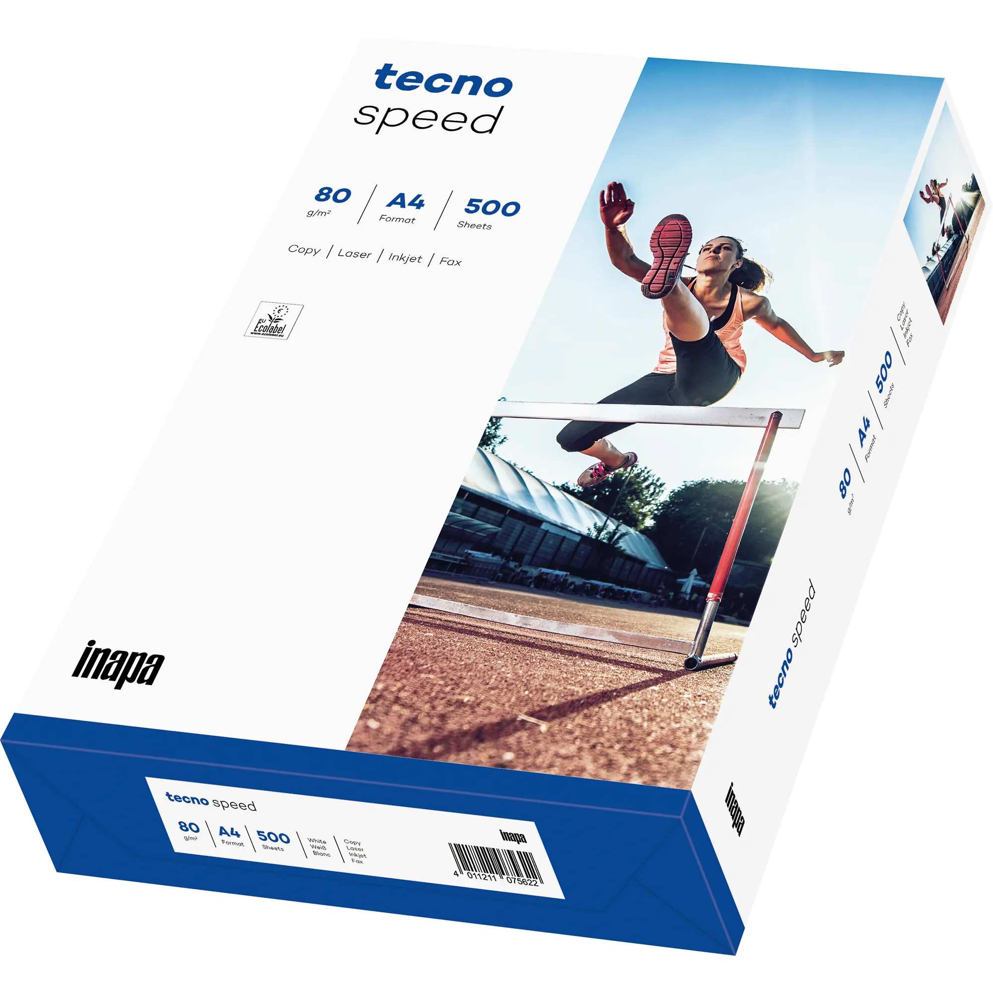 INAPA TECNO Kopierpapier Speed 80 g/m² weiß 500 Blatt/Pack