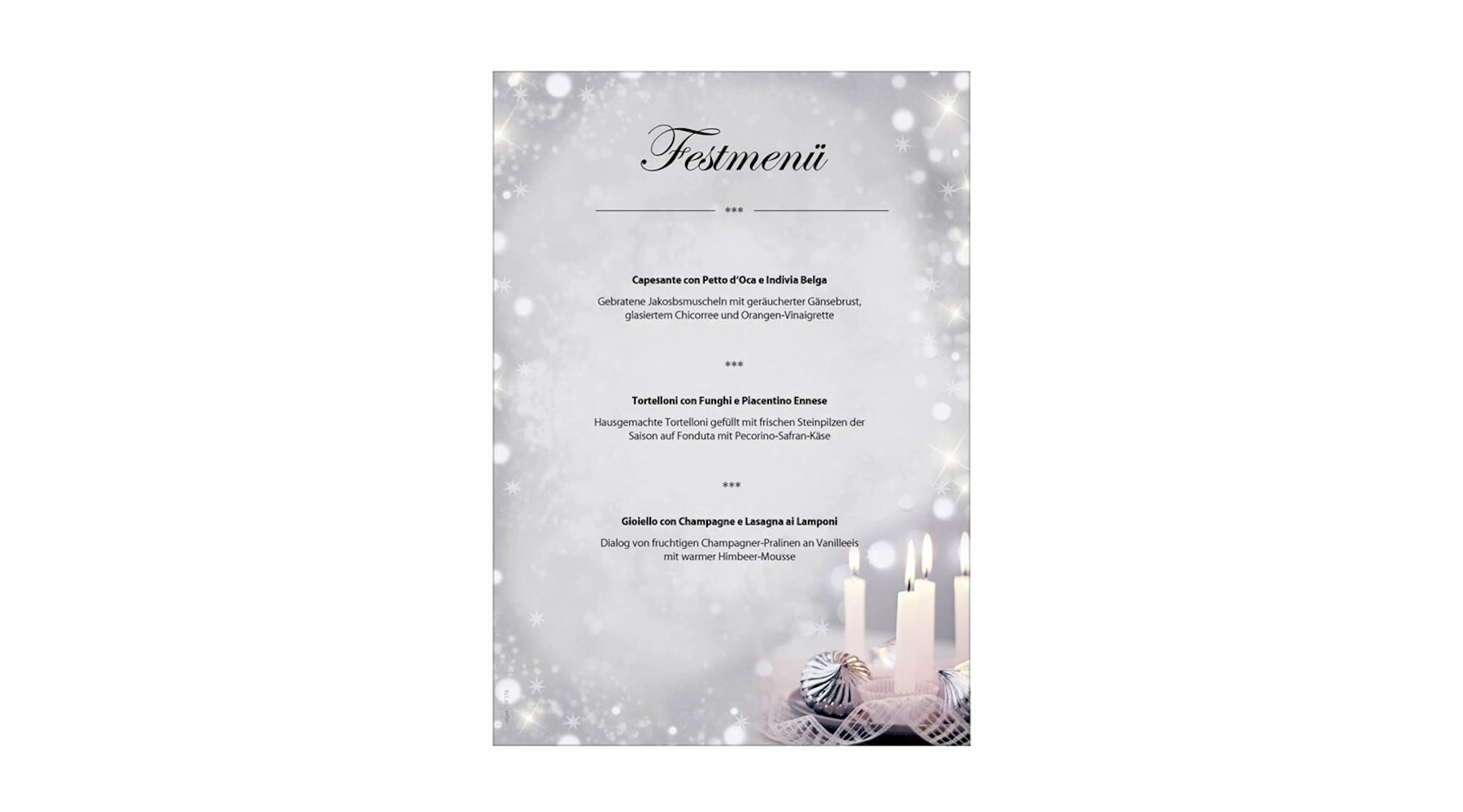 SIGEL Weihnachtsbriefpapier Christmas Silence DIN A4  90 g/m² 100 Blatt/Pack