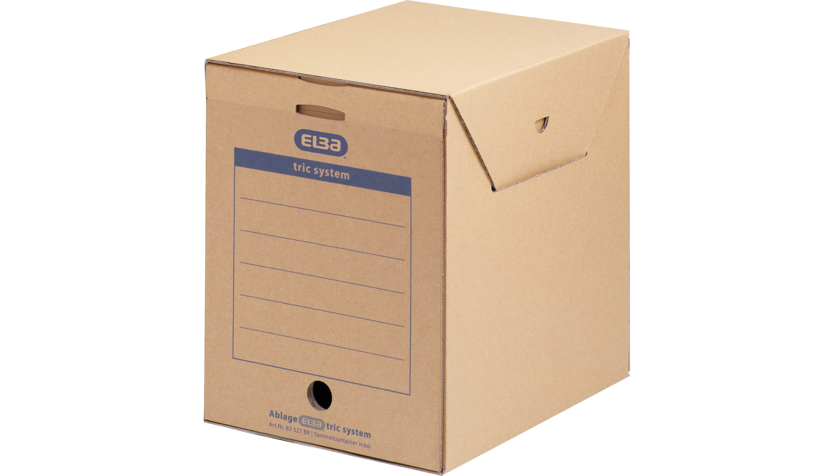 ELBA Archivbox Maxi tric system  23,6 x 30,8 x 33,3 cm naturbraun