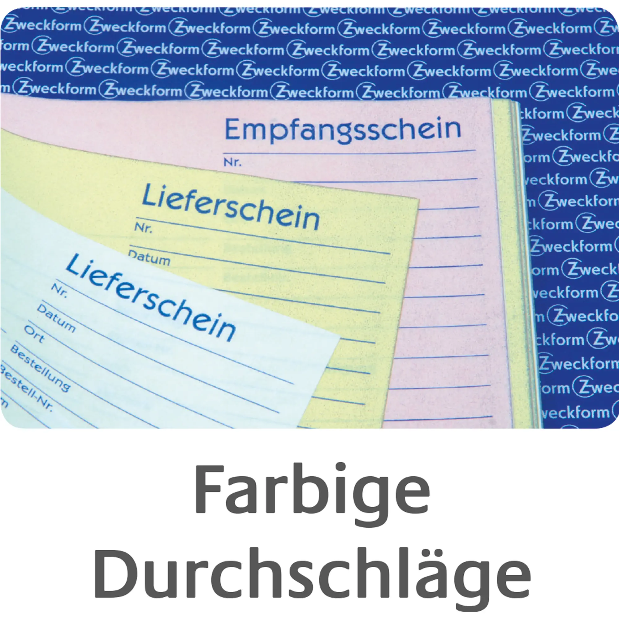 AVERY ZWECKFORM Auftragsformular DIN A5  2 x 40 Blatt