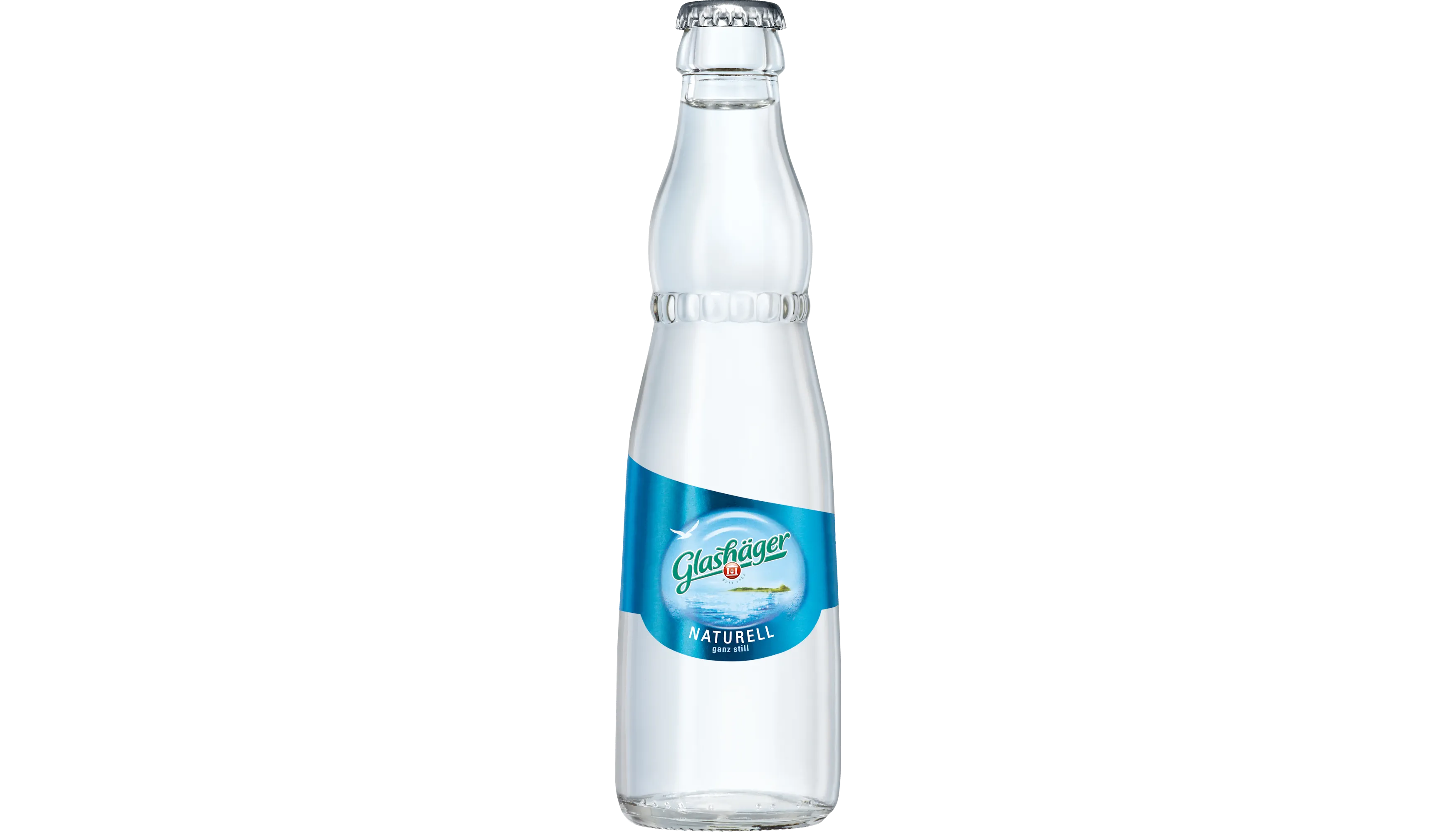 GLASHÄGER Mineralwasser Naturell 0,25 l 20 Flaschen/Kasten