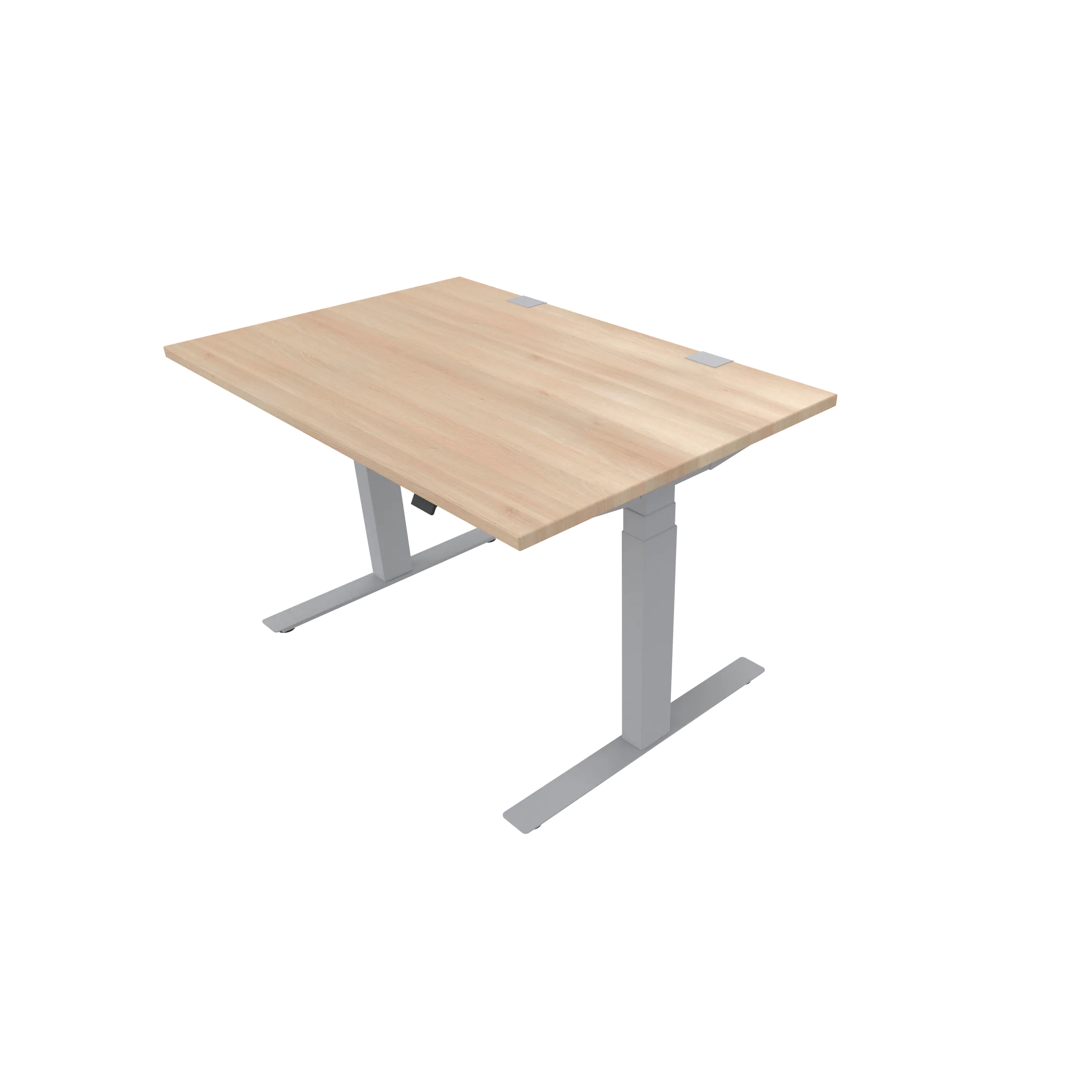 ACTIVE.T Motortisch 1200x800mm Akazie Aluminium