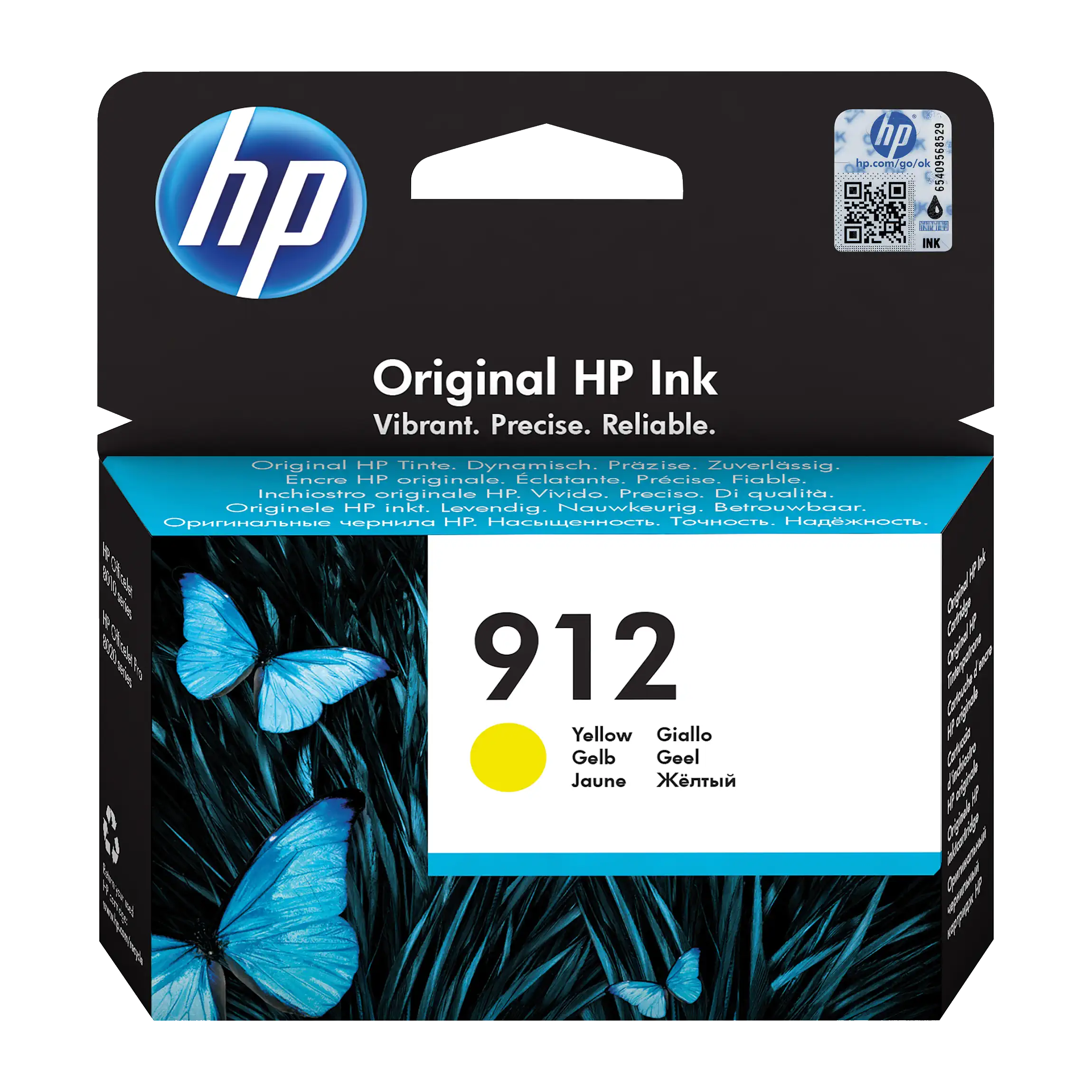 HP Tintenpatrone 912 gelb  315 Seiten