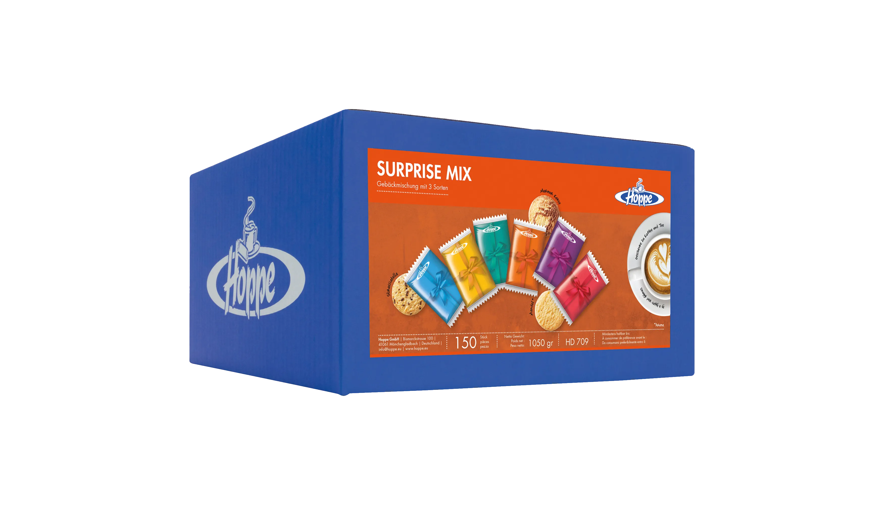 HOPPE Gebäckmischung Surprise Mix 150 x 7 g/Pack.