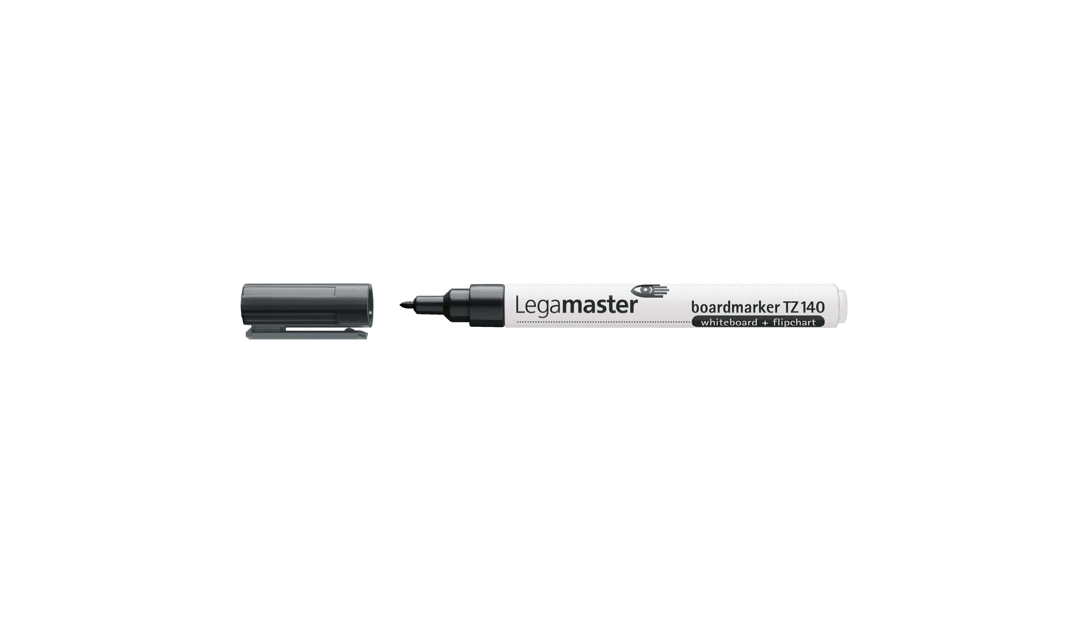 LEGAMASTER Whiteboard-/Flipchartmarker TZ 140 nachfüllbar schwarz