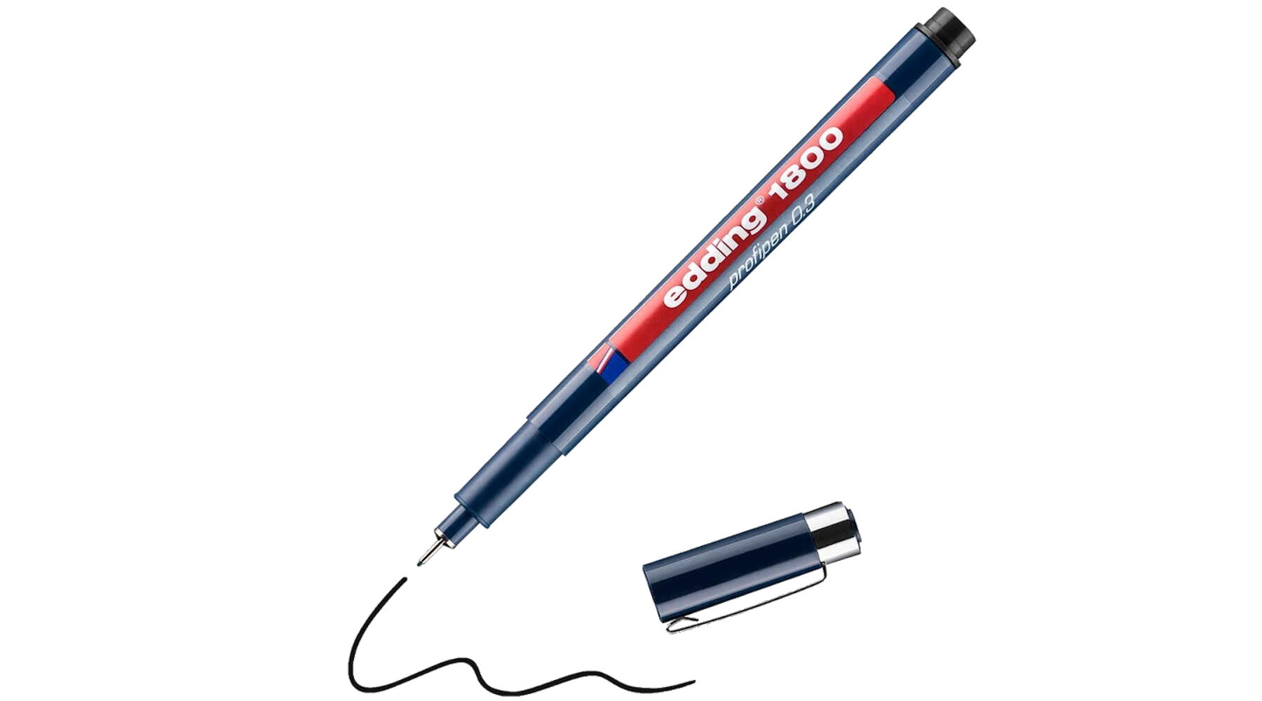 EDDING Fineliner 1800 profipen 0,35 mm schwarz