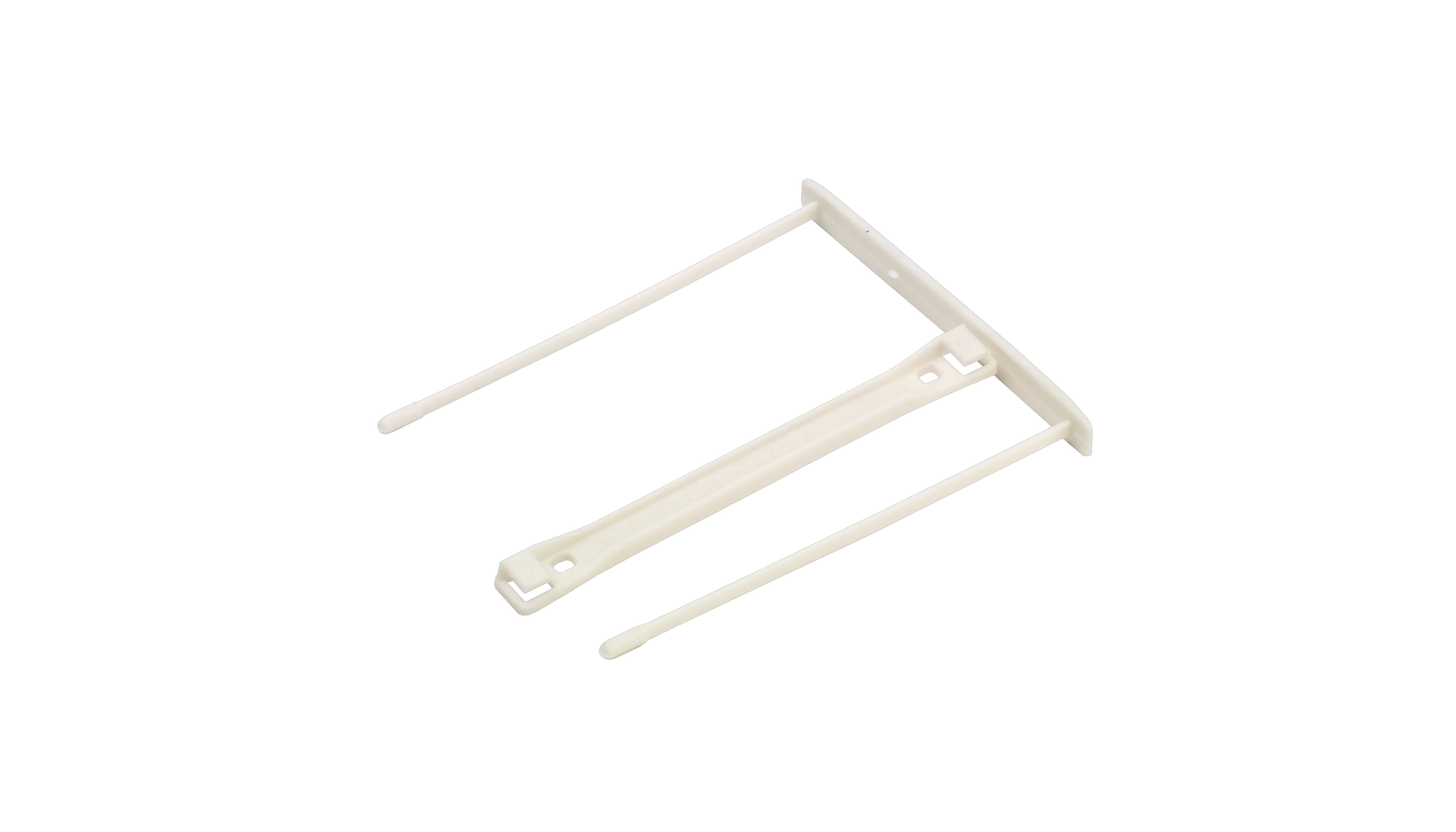 BANKERS BOX® Abheftbügel ProClip  100 Stück/Pack Kunststoff weiß