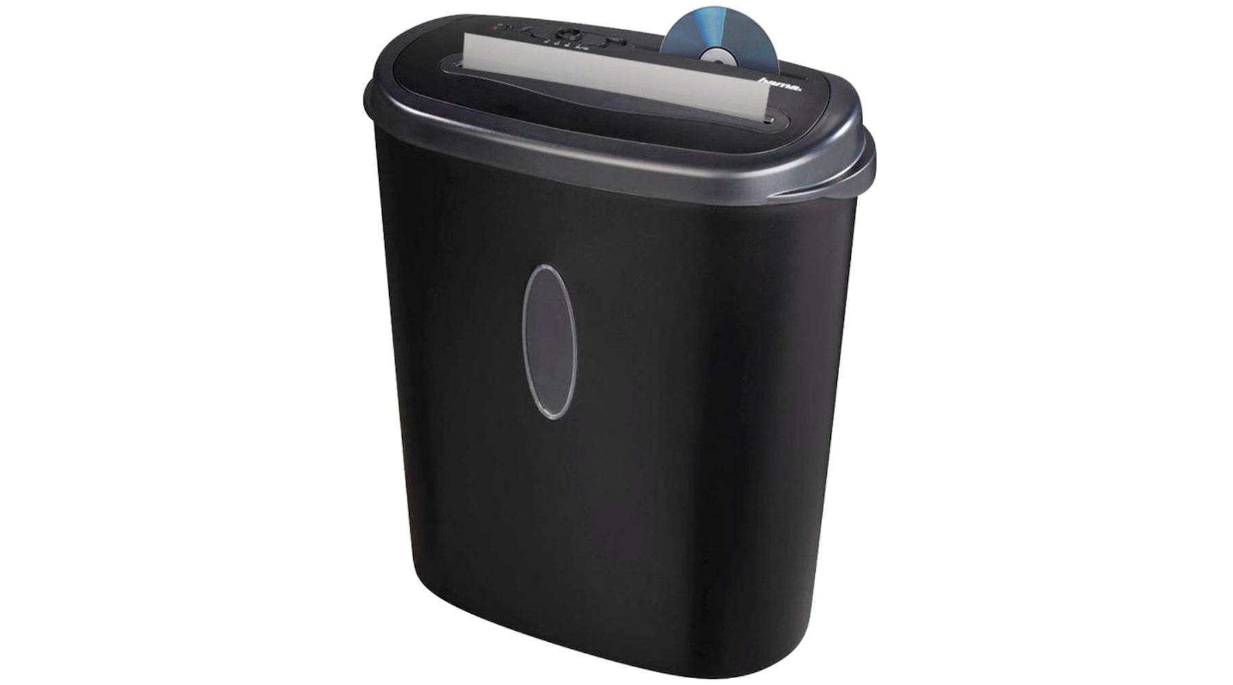 HAMA Aktenvernichter Home X12CD P-4 bis 12 Blatt schwarz