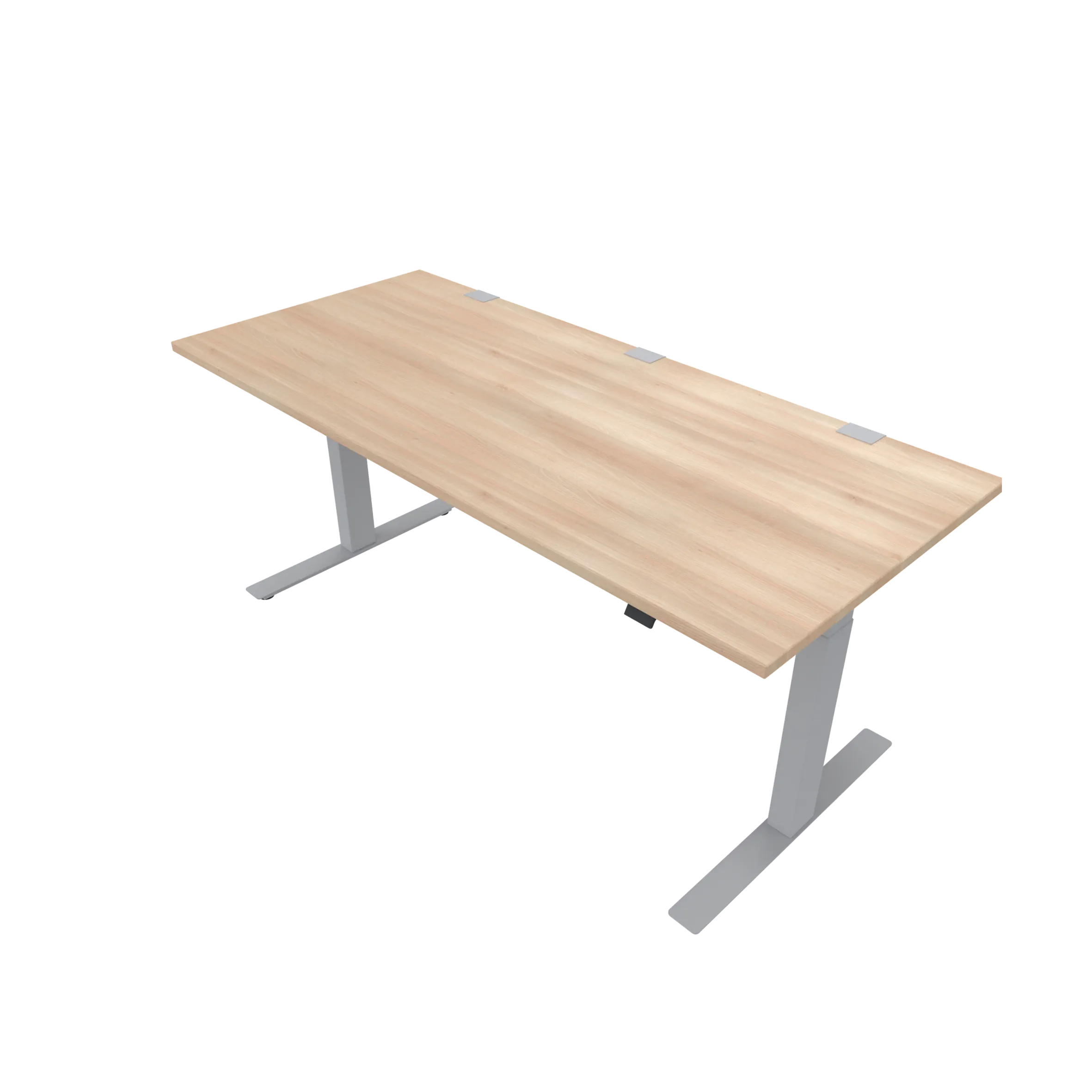 ACTIVE.T Motortisch 1800x800mm  Akazie Aluminium
