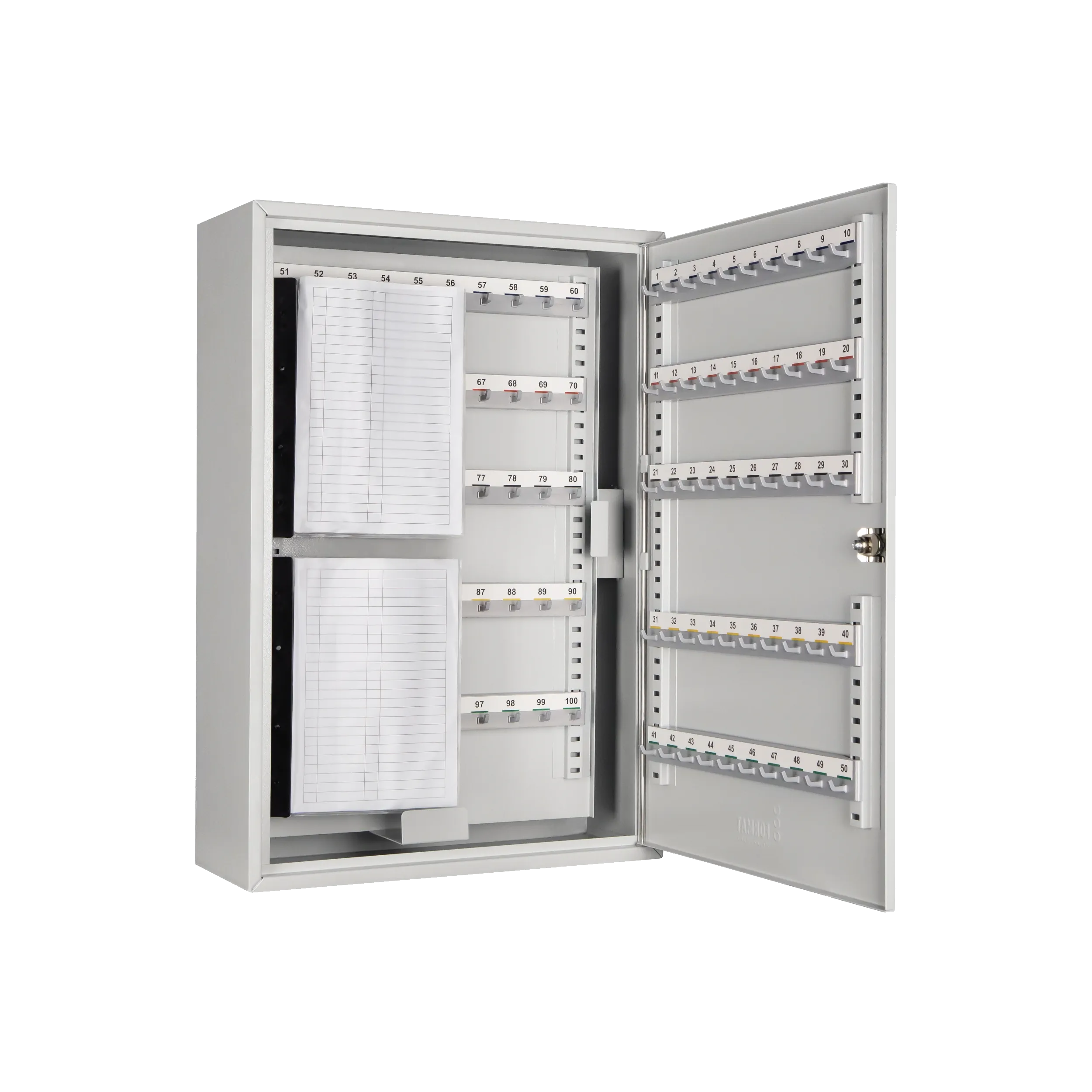 FORMAT Schlüsselschrank S 200 lichtgrau 38 x 55 x 14 cm (B x H x T)