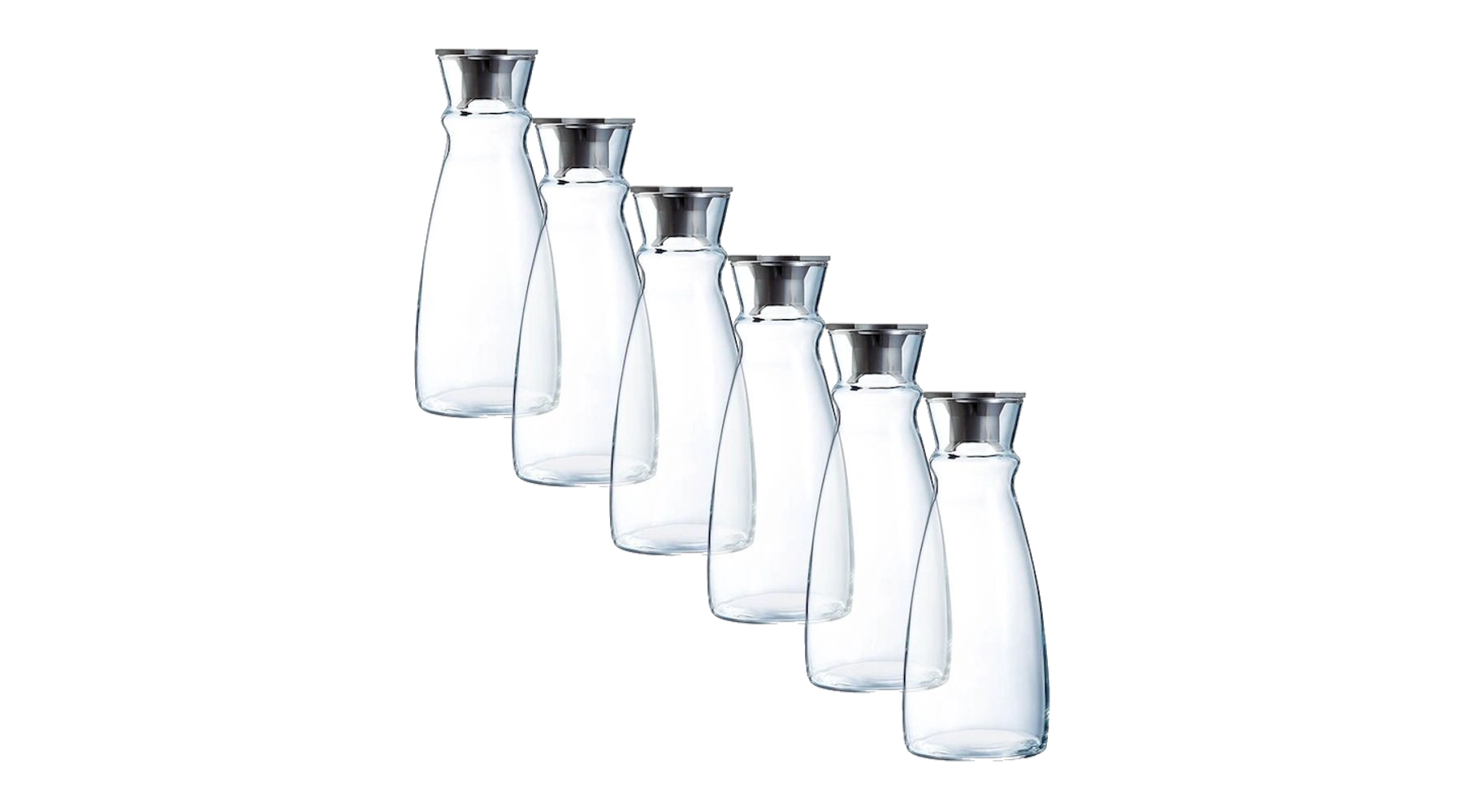 ARCOROC Karaffe Fluid 1,1 Liter  6 Stück/Pack transparent