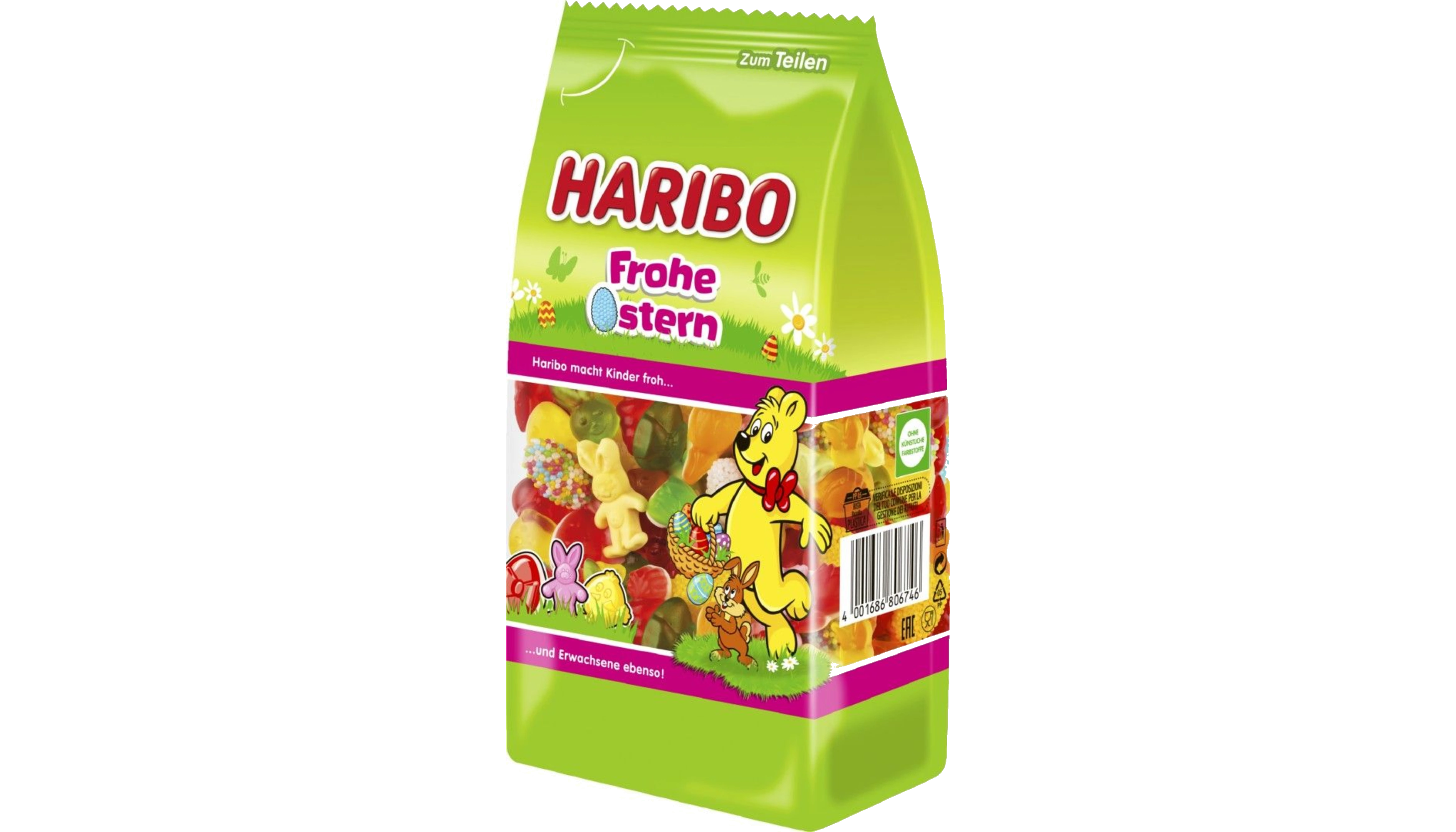 HARIBO Fruchtgummi Frohe Ostern 300 g/Pack