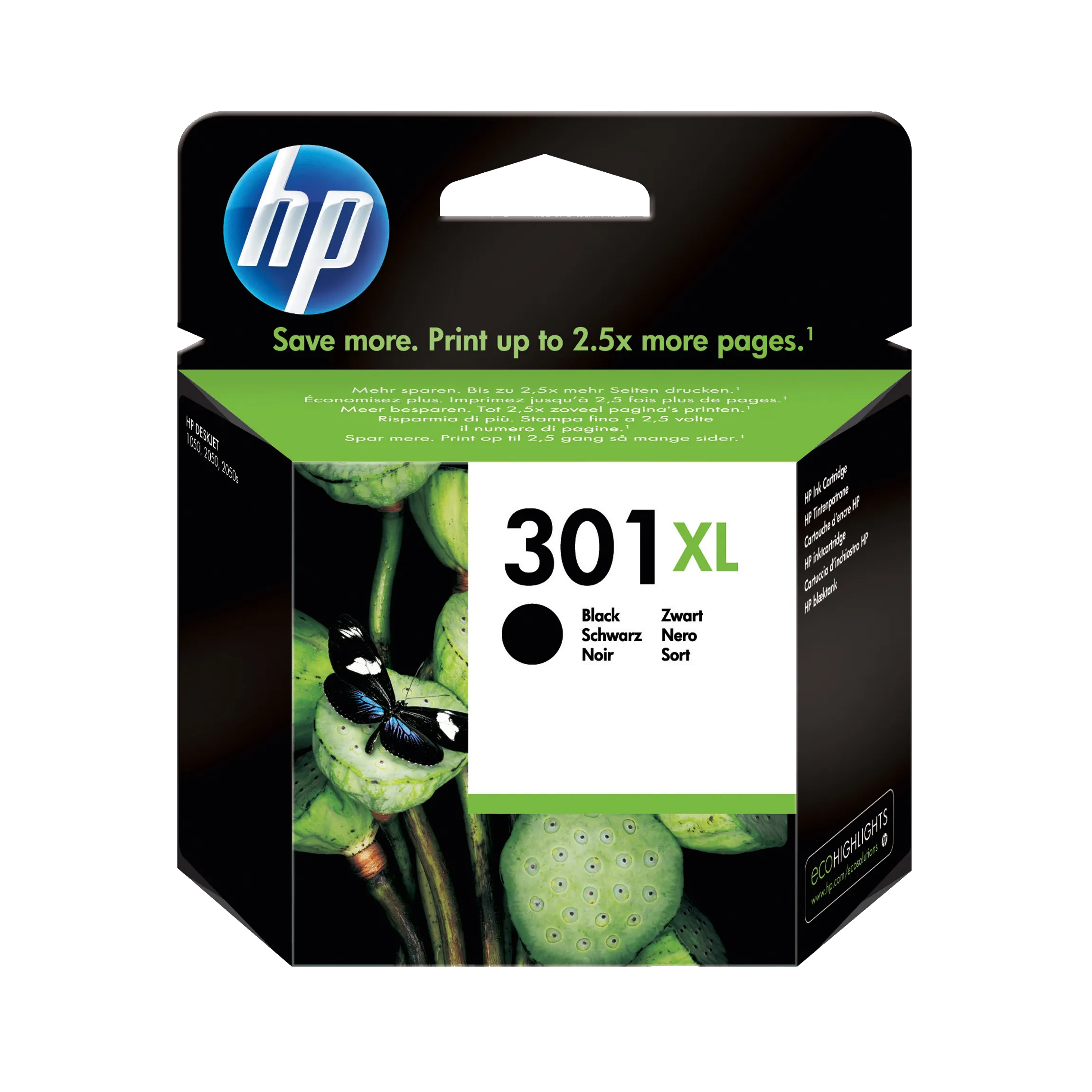 HP Tintenpatrone 301XL schwarz 430 Seiten