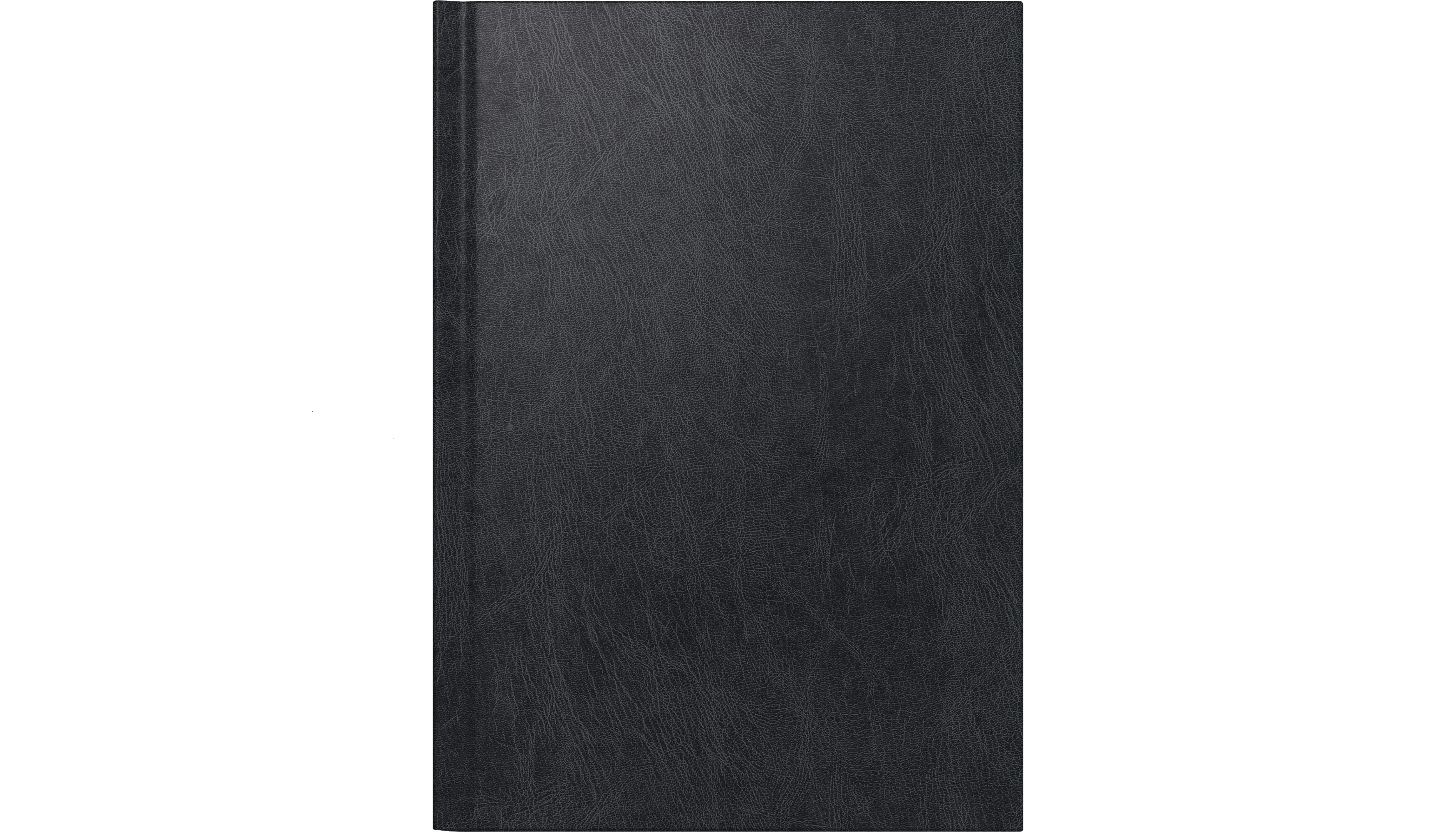 GLOCKEN Buchkalender 2026 DIN A5 1 Woche/2 Seiten  14,8 x 20,5 cm (B x H) Kunststoff schwarz